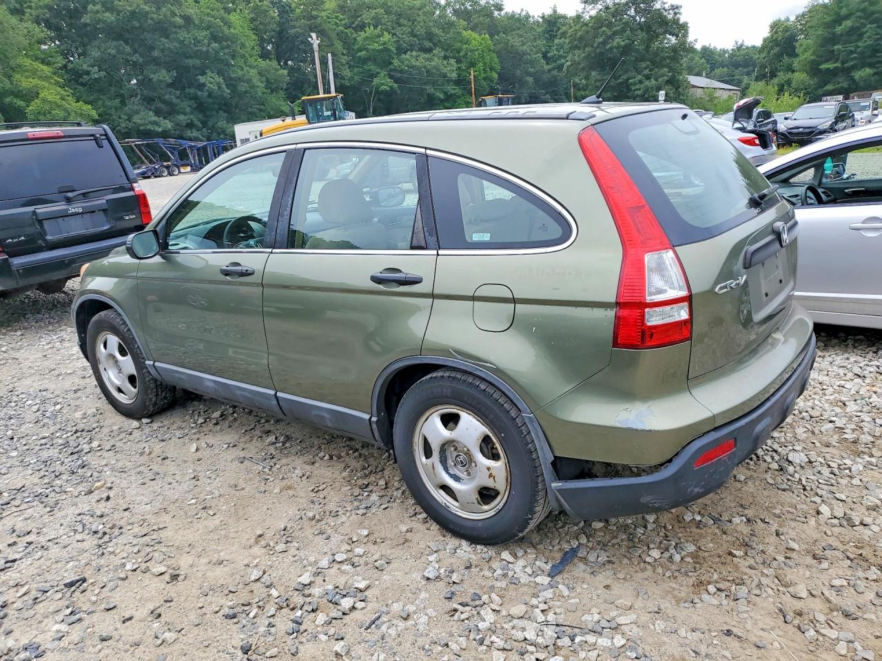2009 Honda Cr-v Lx Green vin: 5J6RE48359L053328