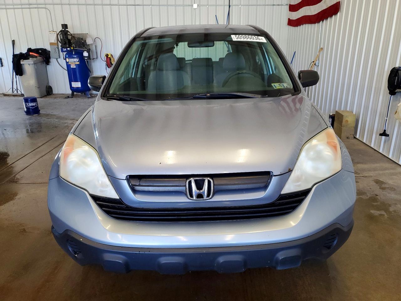 2008 Honda Cr-v Lx Синий vin: 5J6RE48368L034124