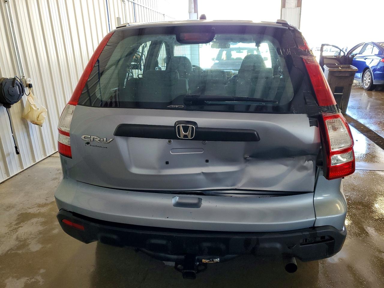 2008 Honda Cr-v Lx Синий vin: 5J6RE48368L034124