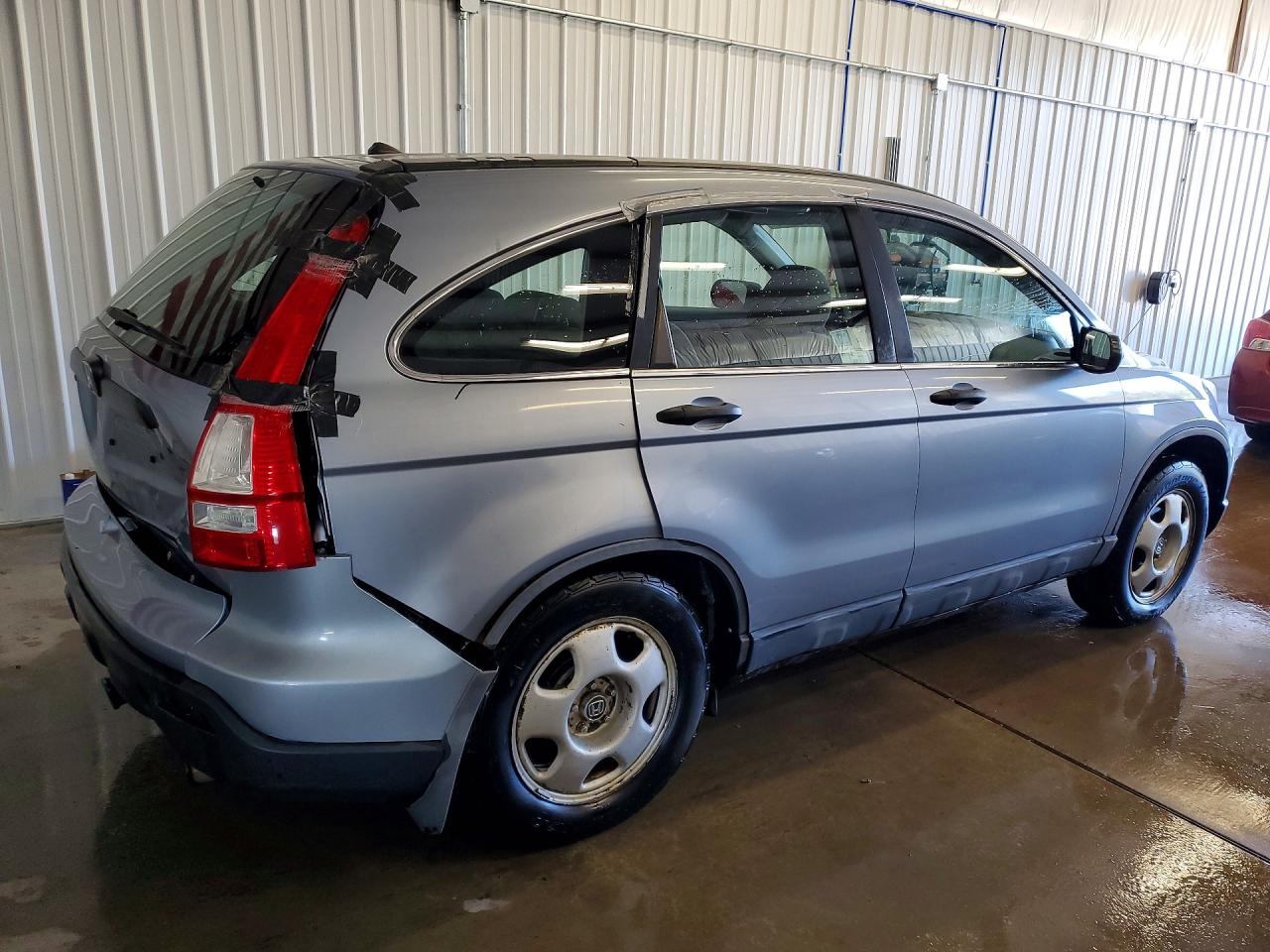 2008 Honda Cr-v Lx Синий vin: 5J6RE48368L034124