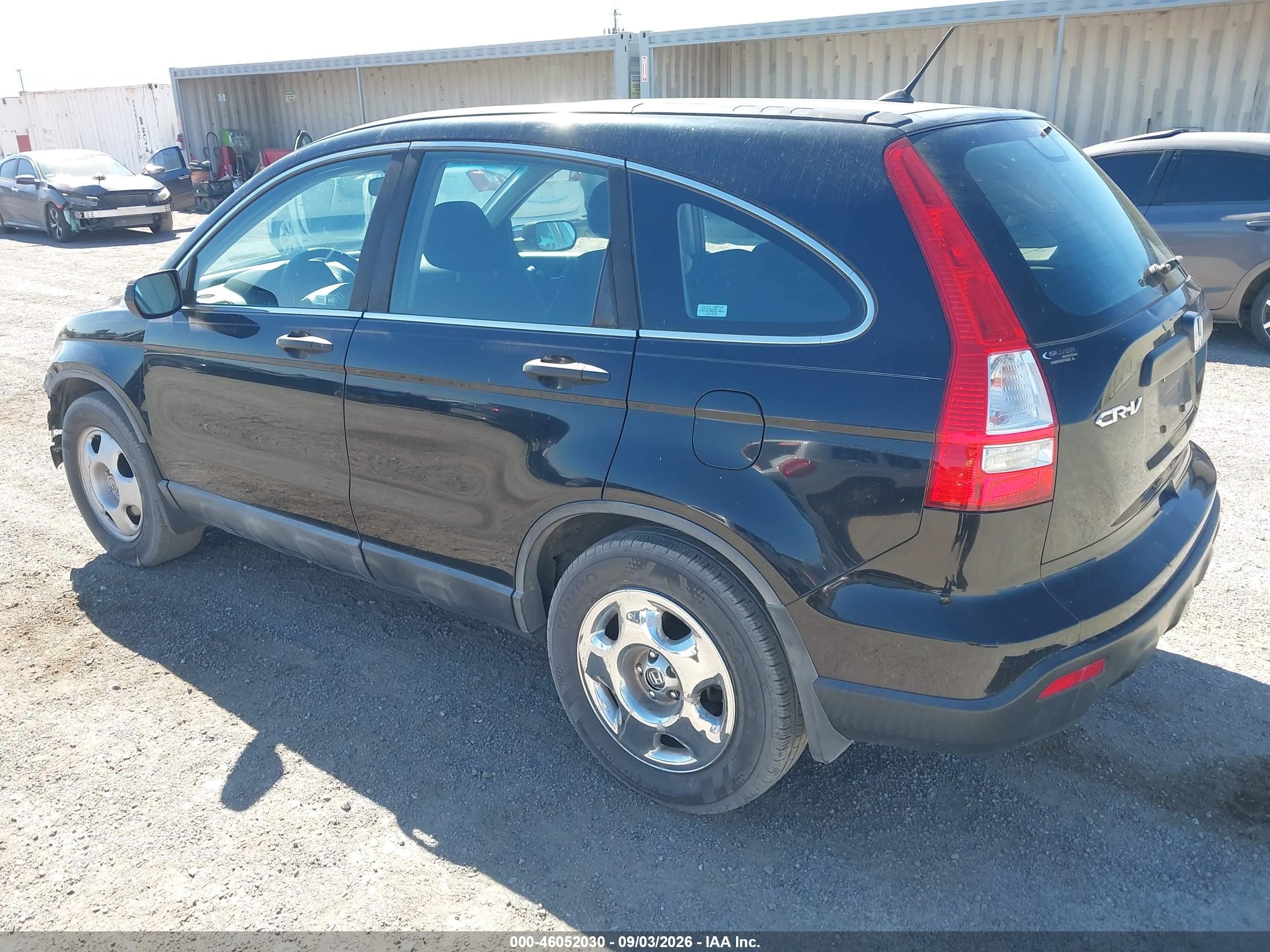 2009 Honda Cr-v Lx Black vin: 5J6RE48369L045352