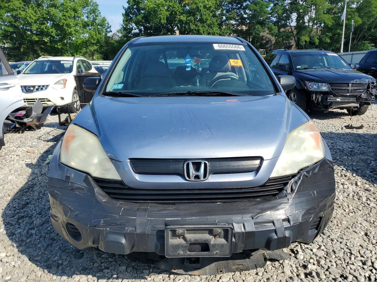 2007 Honda Cr-v Lx Синий vin: 5J6RE48377L013331