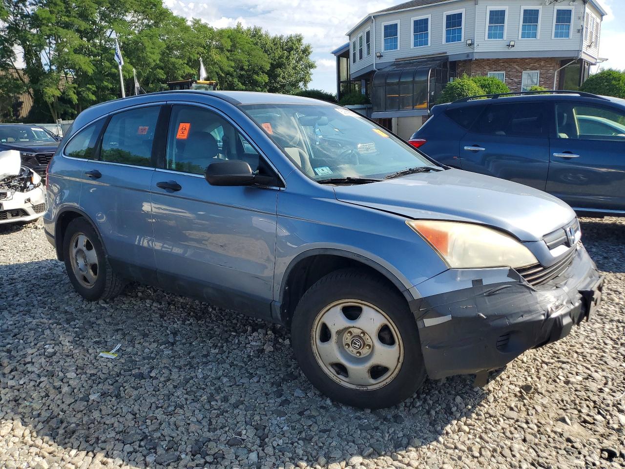 2007 Honda Cr-v Lx Синий vin: 5J6RE48377L013331