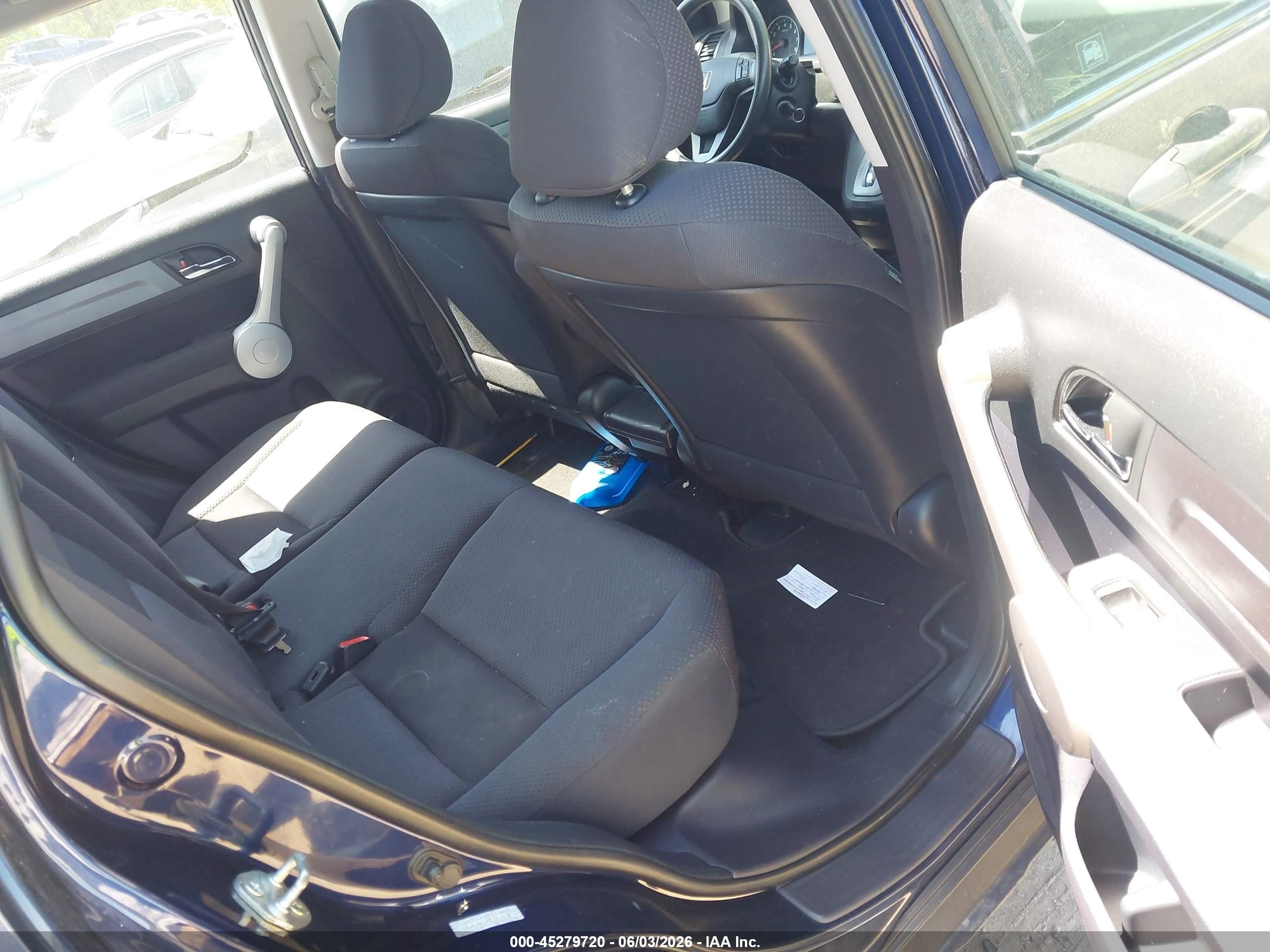 2007 Honda Cr-v Lx Синий vin: 5J6RE48377L017072