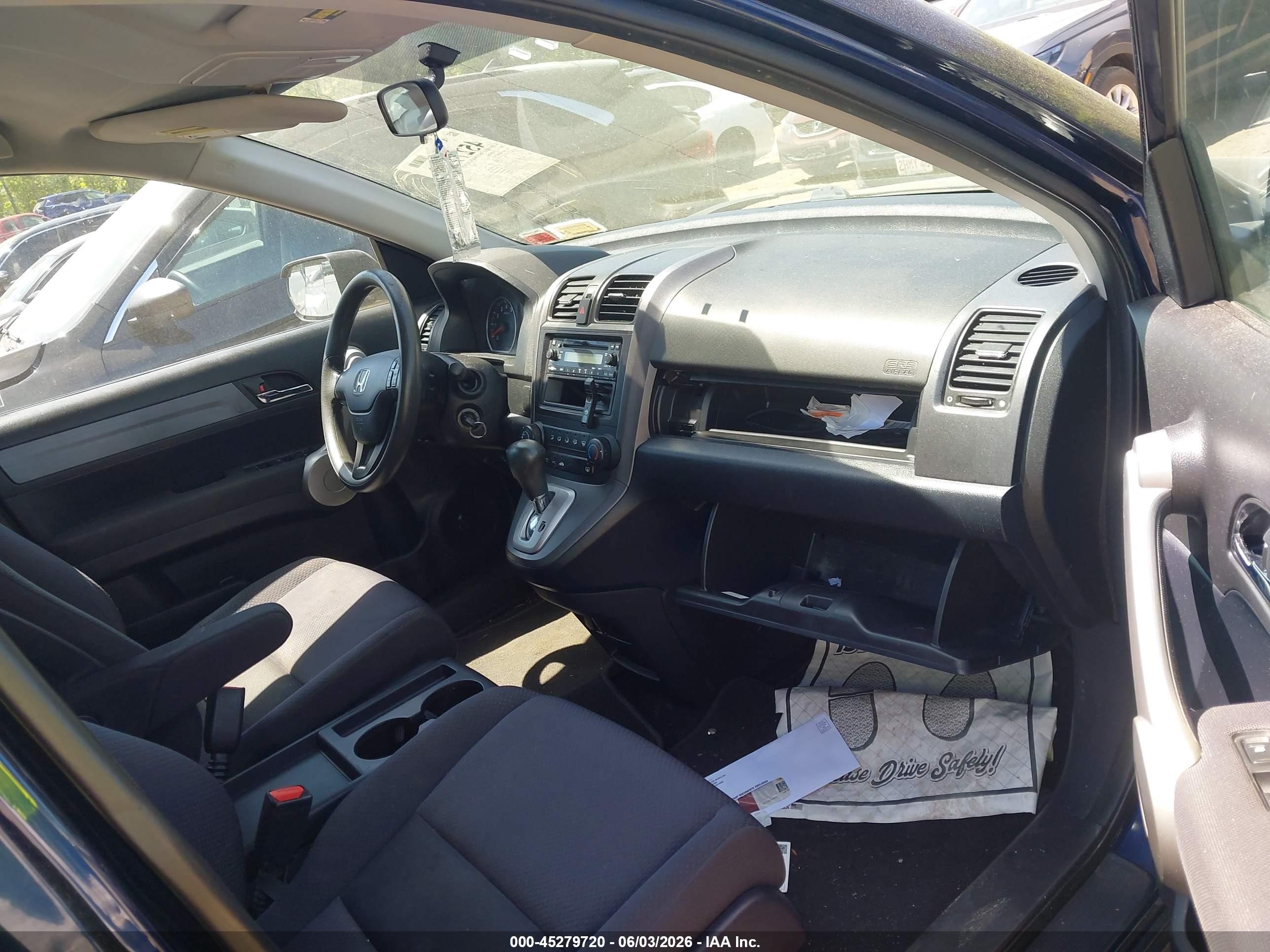 2007 Honda Cr-v Lx Синий vin: 5J6RE48377L017072