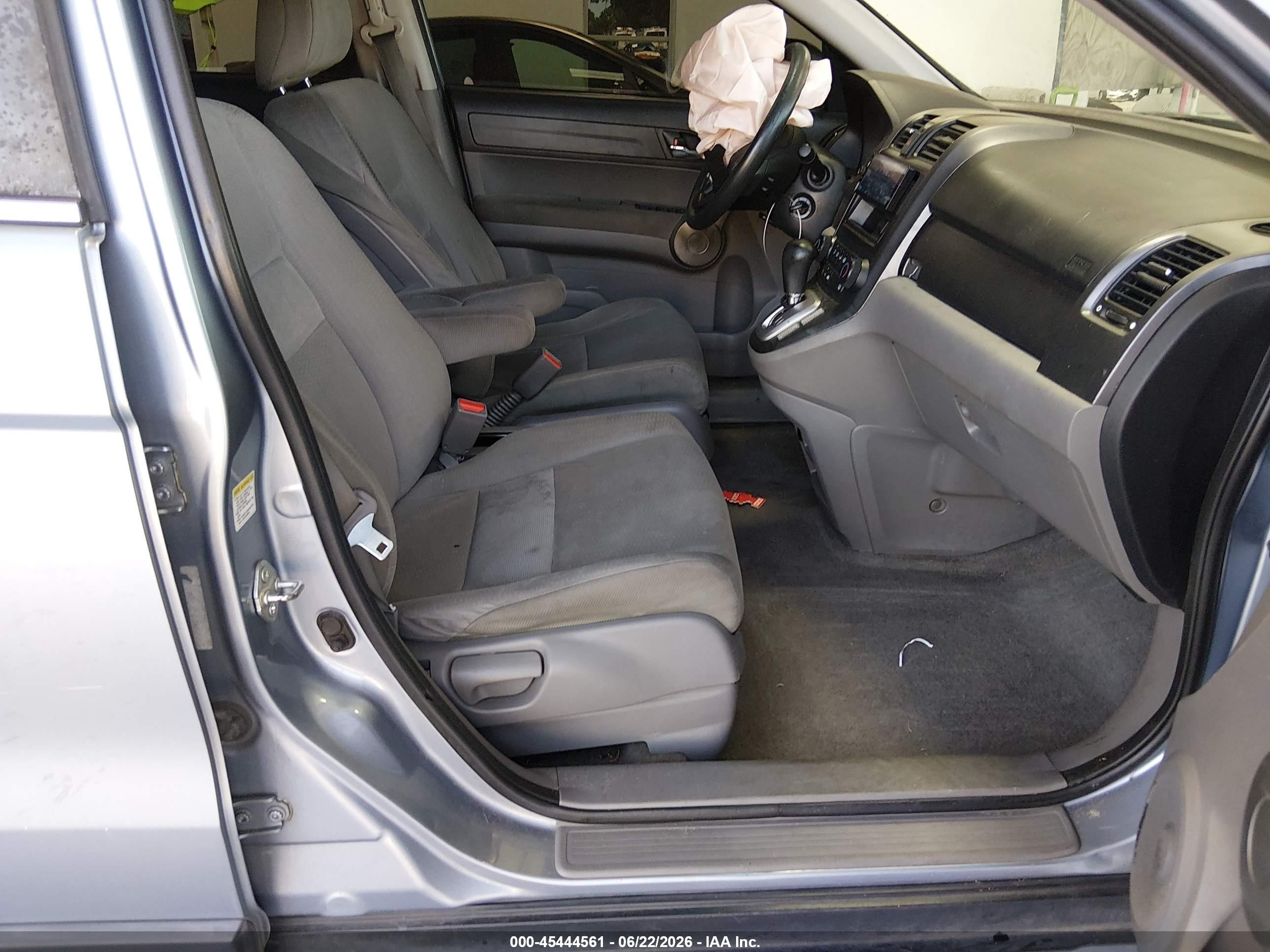 2007 Honda Cr-v Lx Blue vin: 5J6RE48377L018948