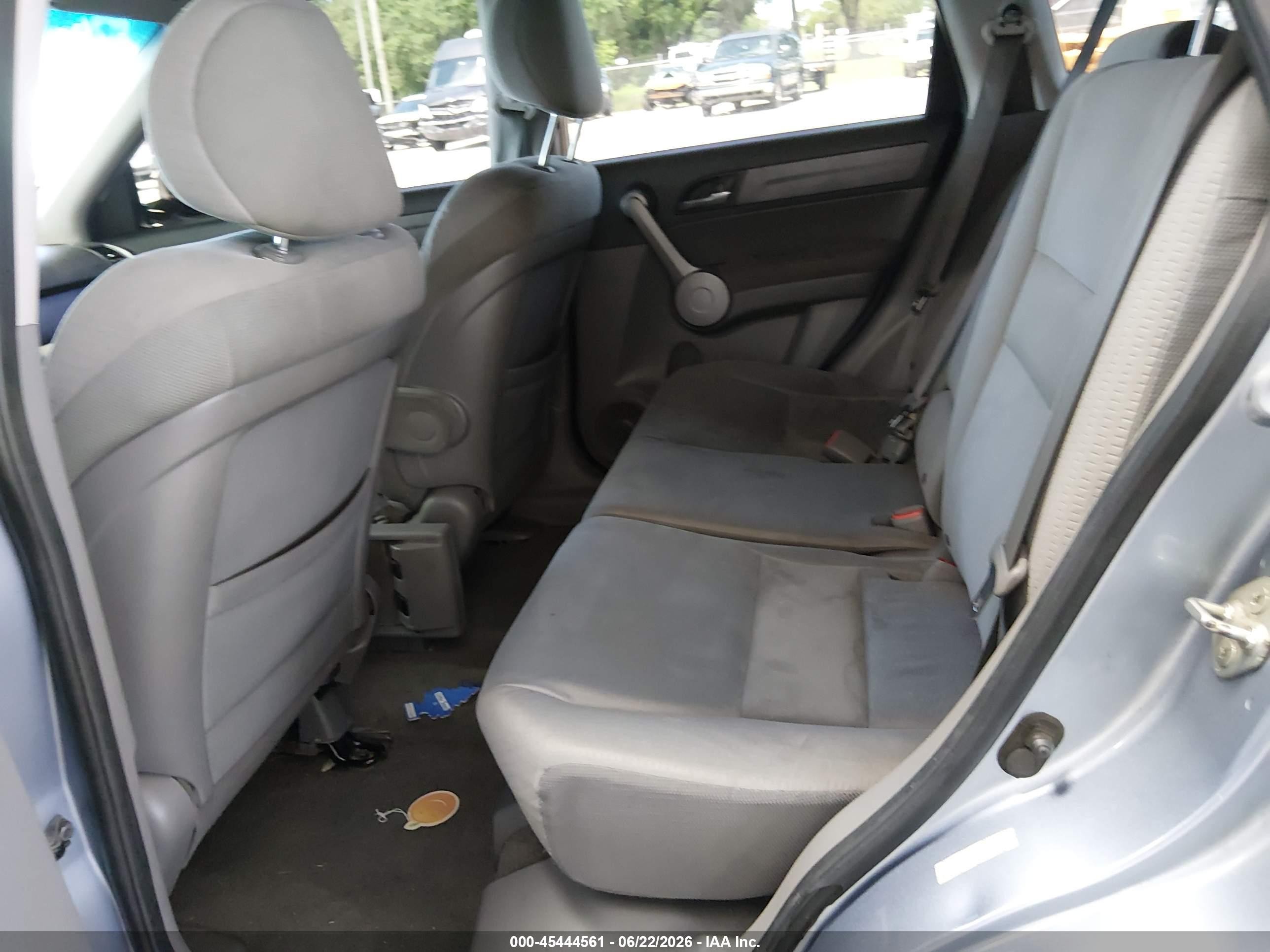 2007 Honda Cr-v Lx Blue vin: 5J6RE48377L018948