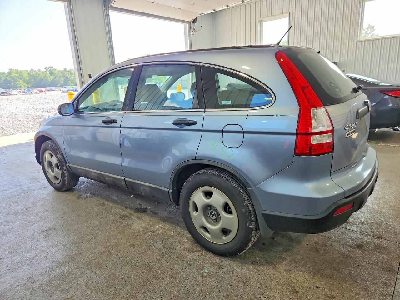 2008 Honda Cr-v Lx Синий vin: 5J6RE48378L043754
