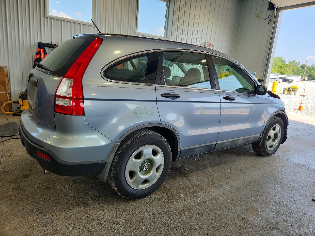 2008 Honda Cr-v Lx Синий vin: 5J6RE48378L043754