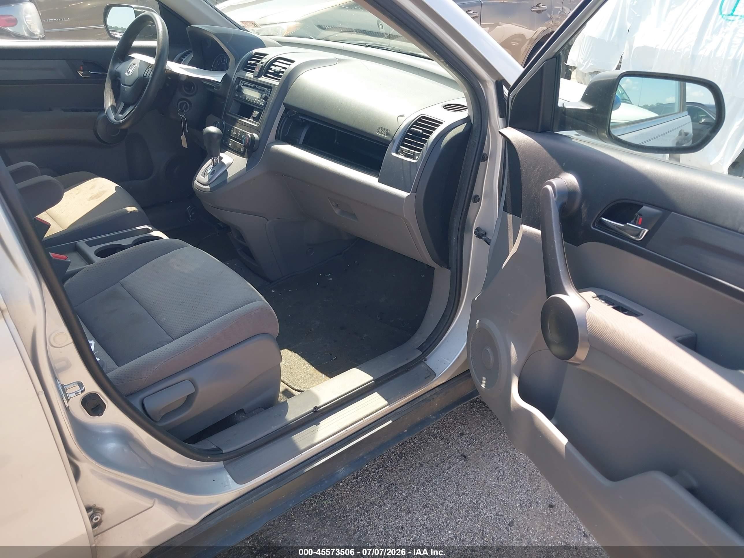 2009 Honda Cr-v Lx Silver vin: 5J6RE48379L010898