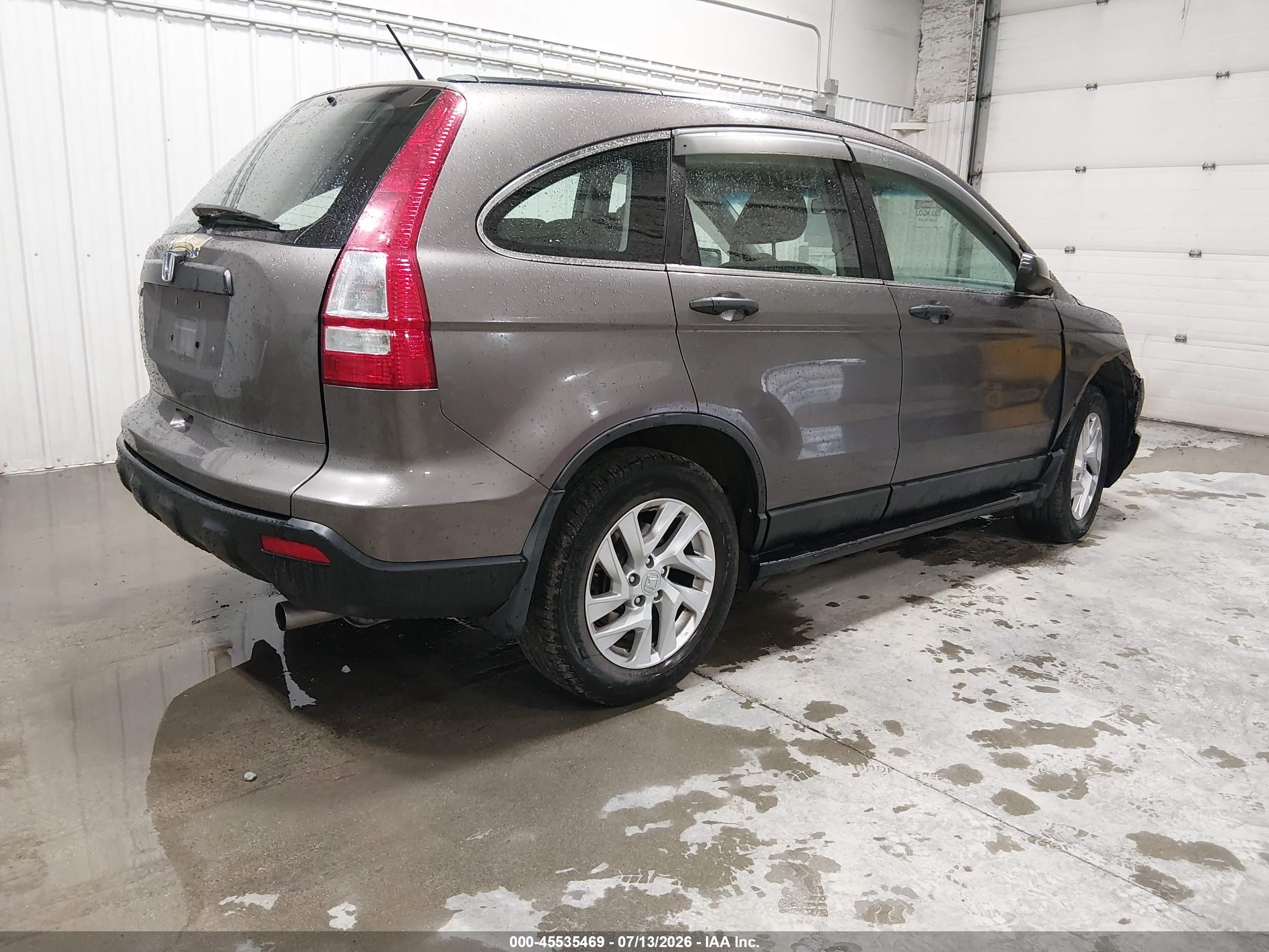2009 Honda Cr-v Lx Brown vin: 5J6RE48379L023411
