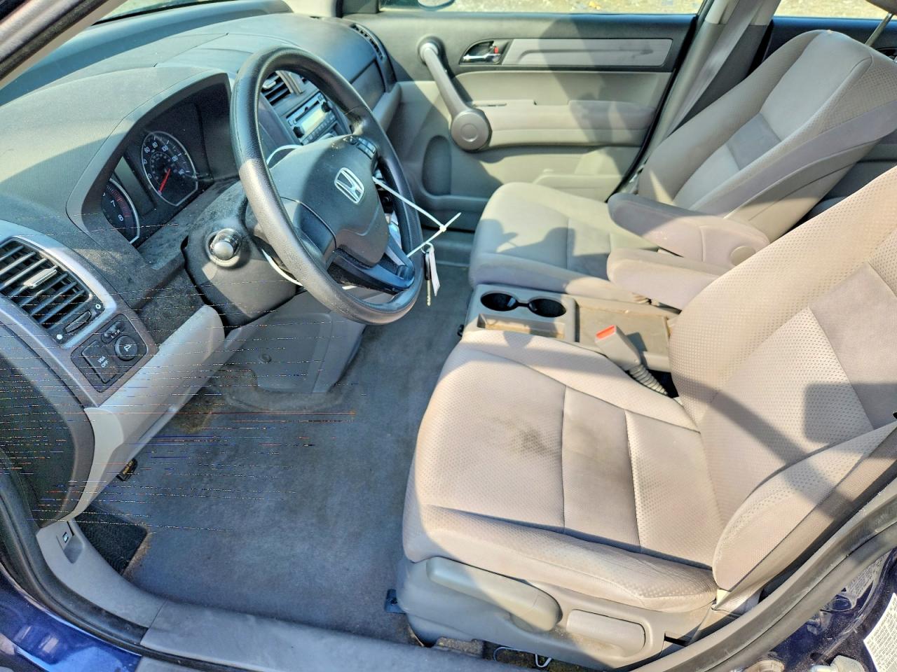 2009 Honda Cr-v Lx Blue vin: 5J6RE48379L024655