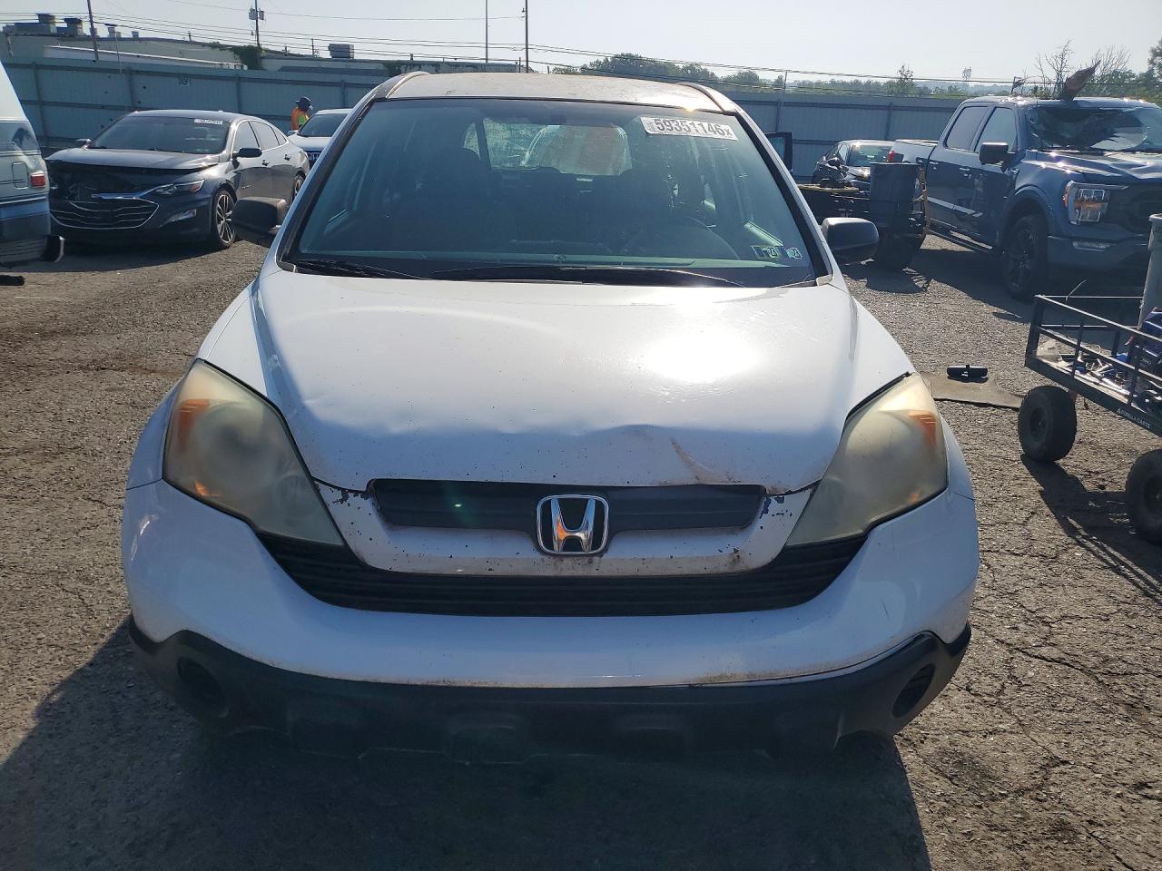 2008 Honda Cr-v Lx Белый vin: 5J6RE48388L031192