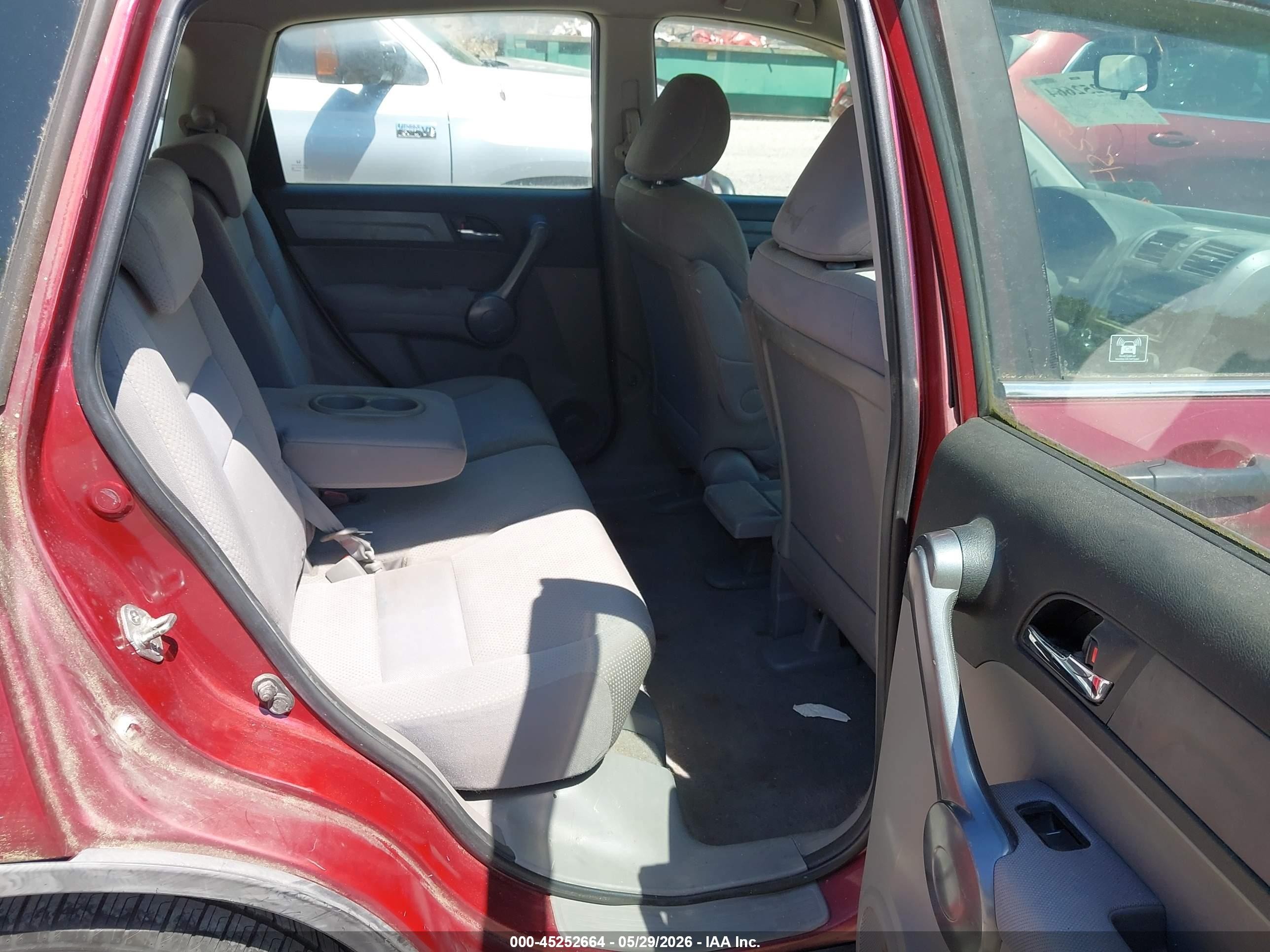 2008 Honda Cr-v Lx Red vin: 5J6RE48388L040605