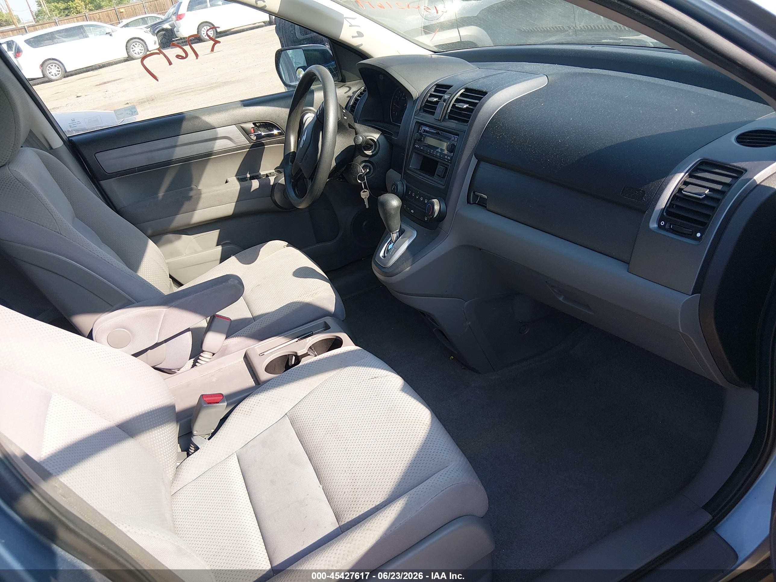 2008 Honda Cr-v Lx Blue vin: 5J6RE48388L048199