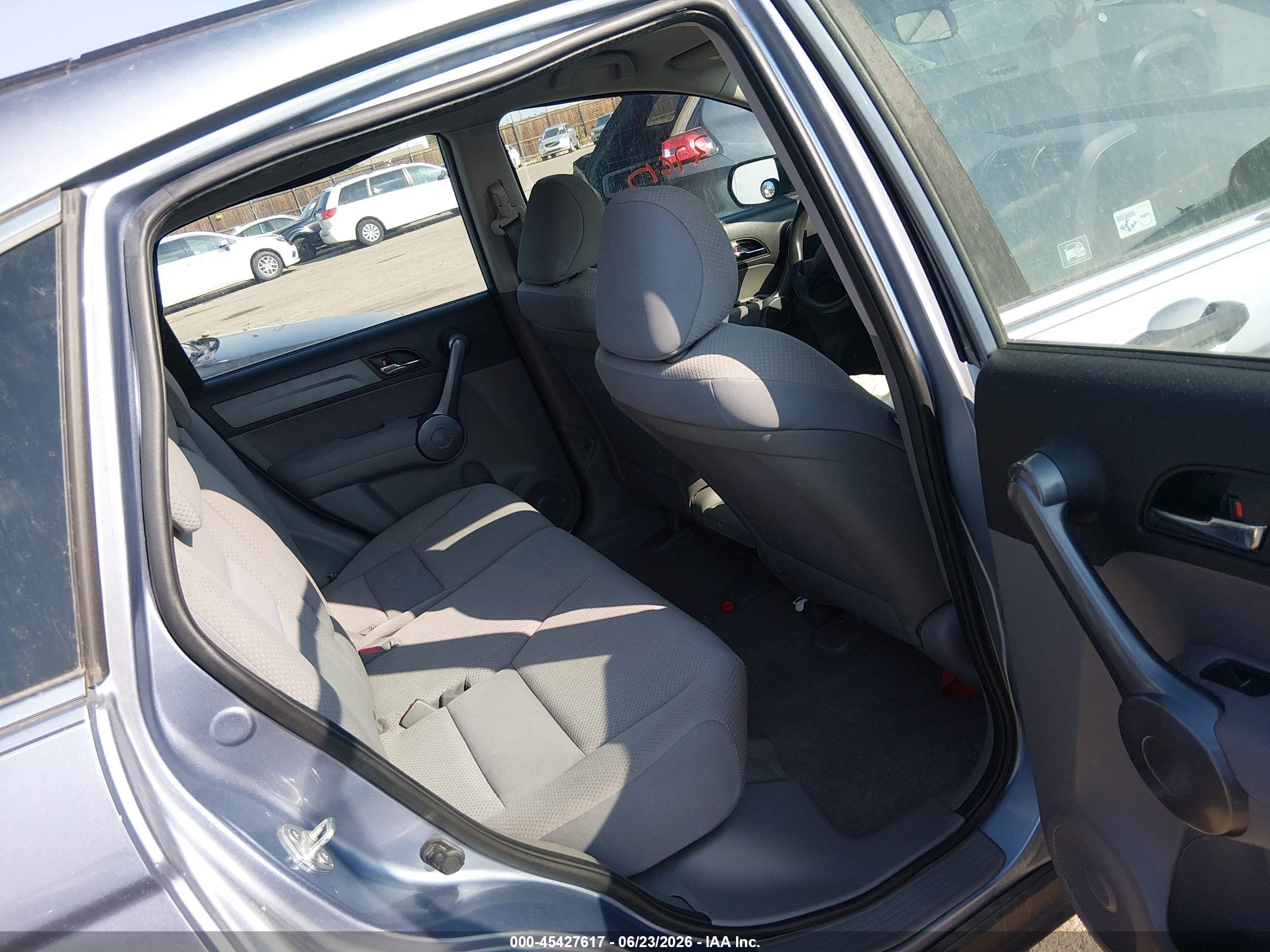 2008 Honda Cr-v Lx Blue vin: 5J6RE48388L048199