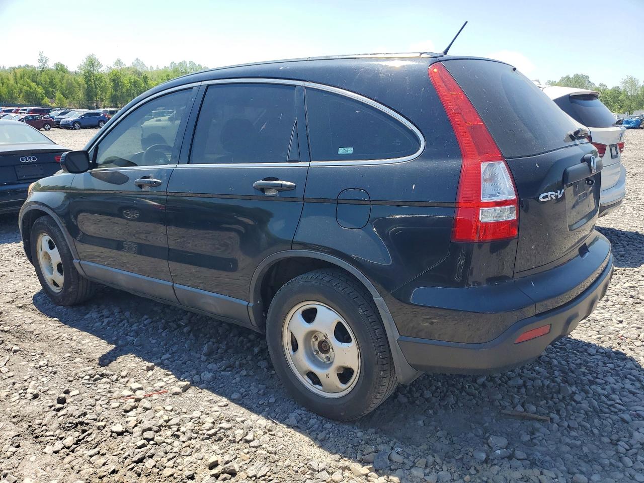 2009 Honda Cr-v Lx Black vin: 5J6RE48389L010215
