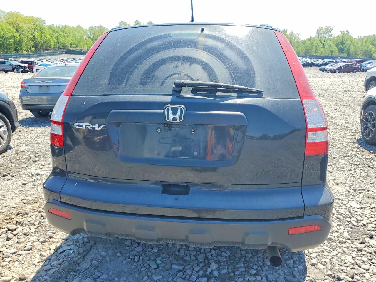 2009 Honda Cr-v Lx Black vin: 5J6RE48389L010215