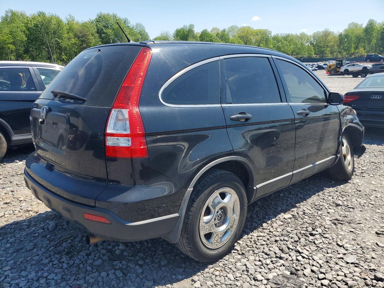 2009 Honda Cr-v Lx Black vin: 5J6RE48389L010215