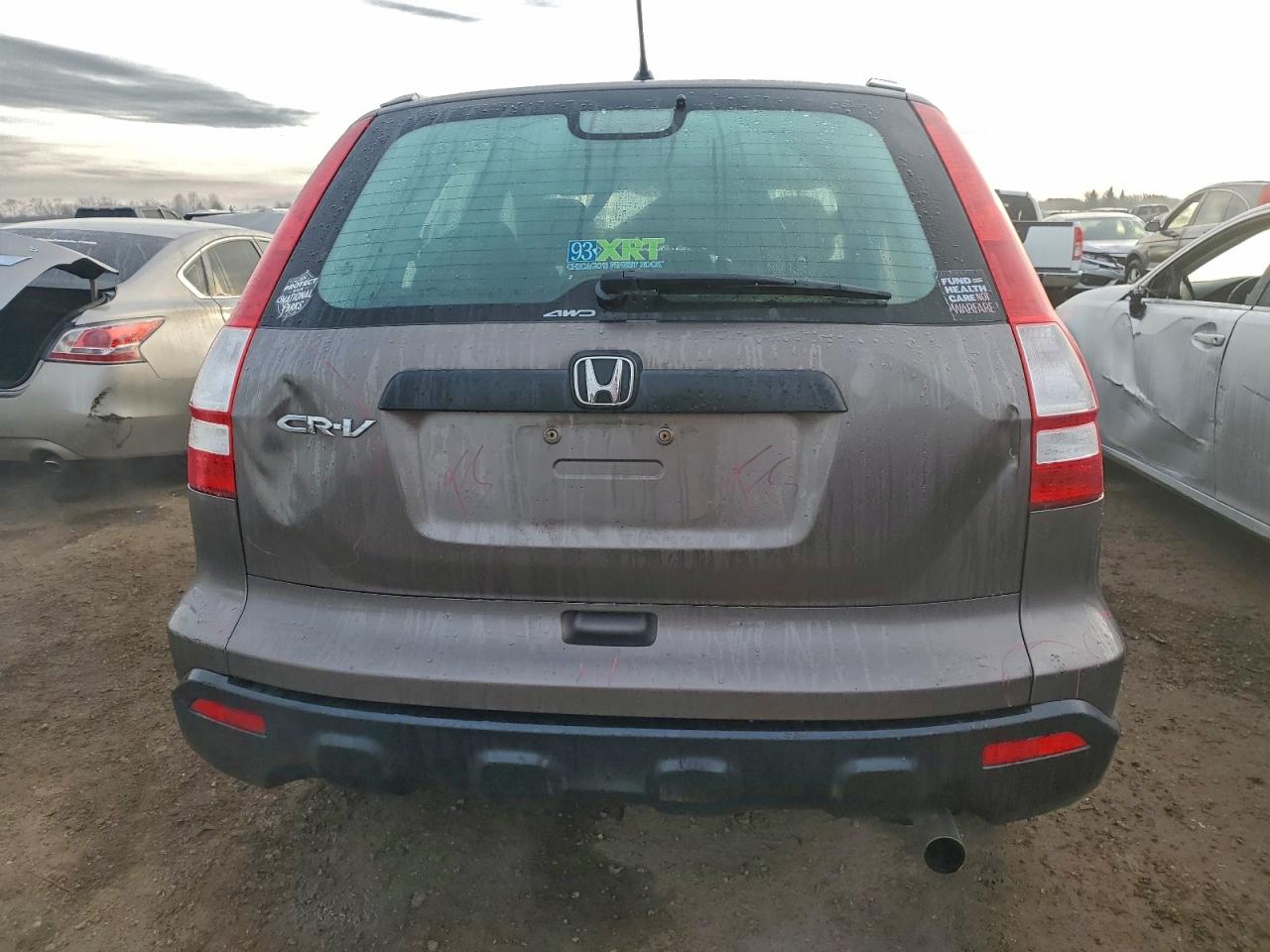 2009 Honda Cr-v Lx Gray vin: 5J6RE48389L025863