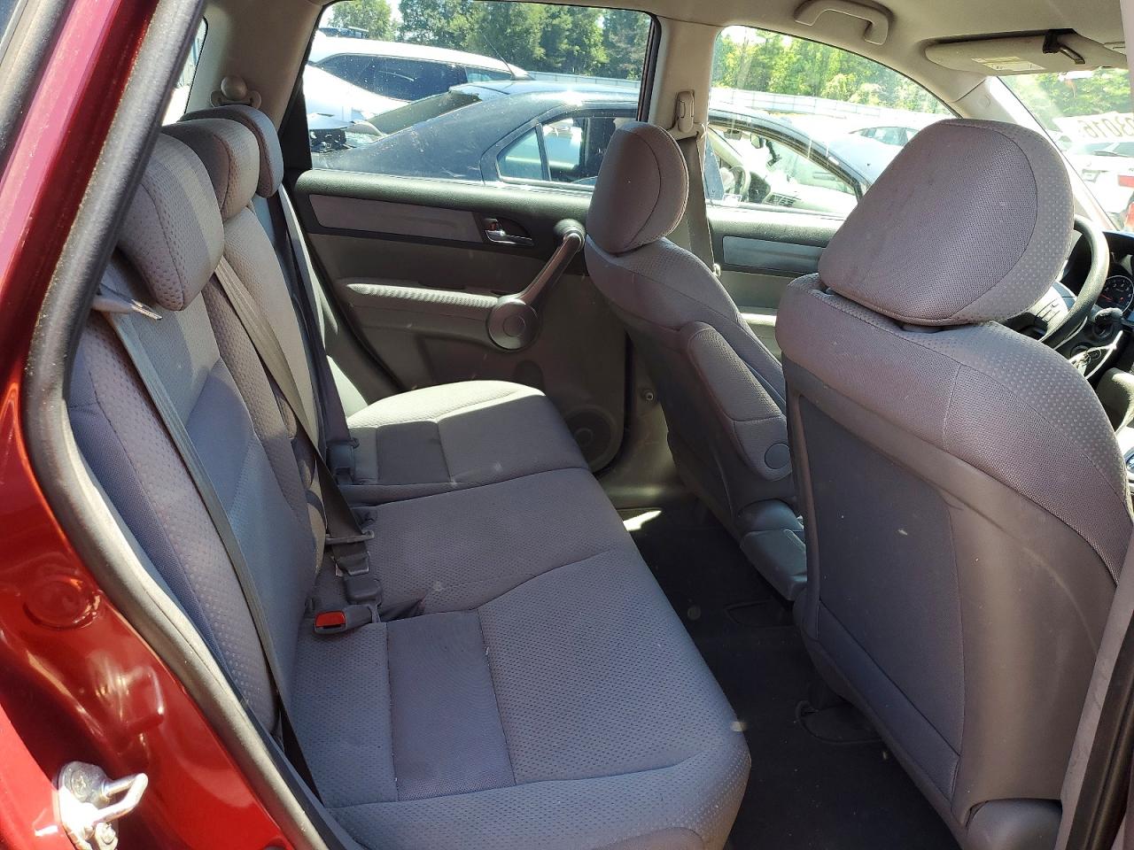 2009 Honda Cr-v Lx Red vin: 5J6RE48389L059527