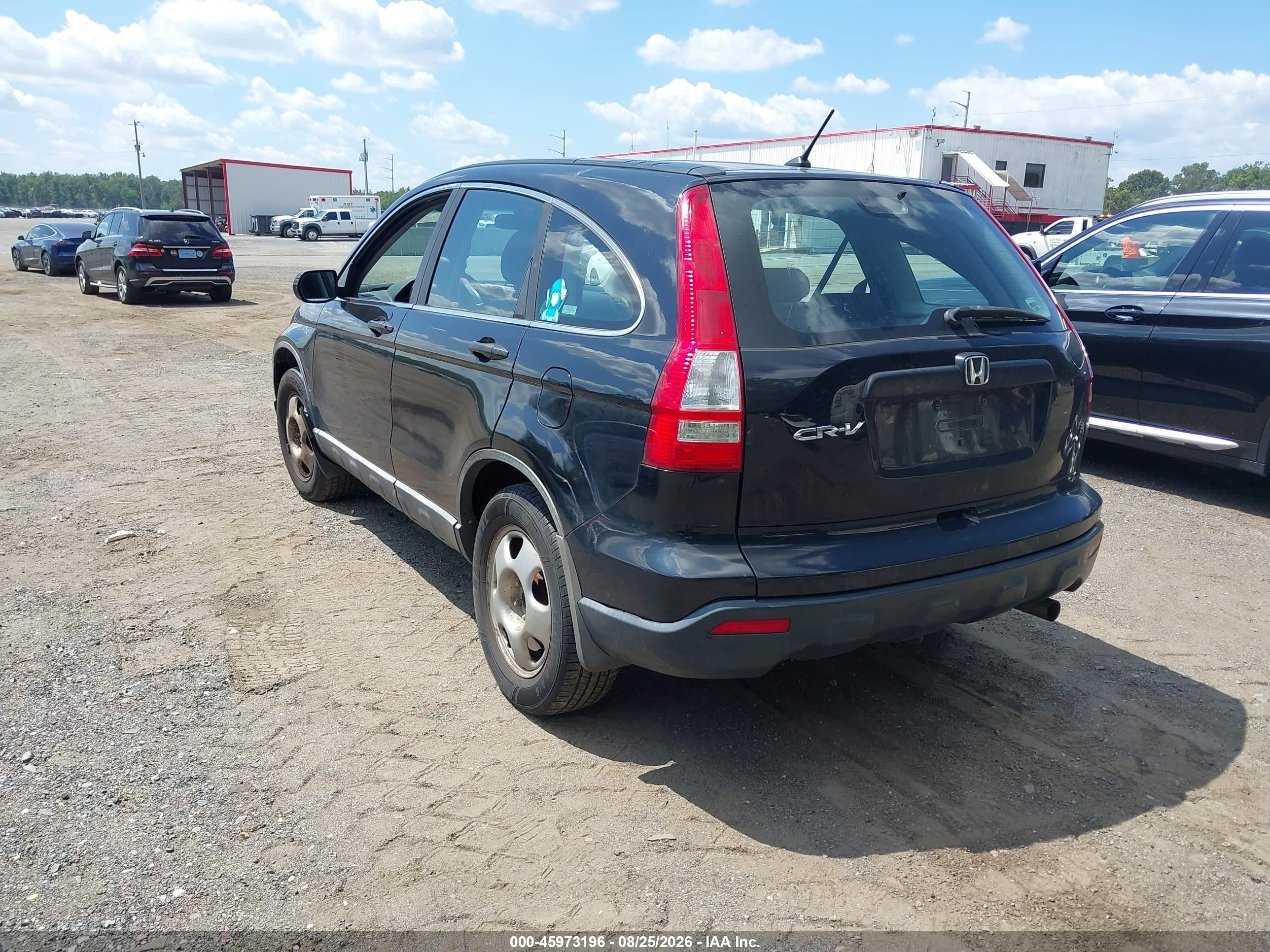 2008 Honda Cr-v Lx Gray vin: 5J6RE48398L001716