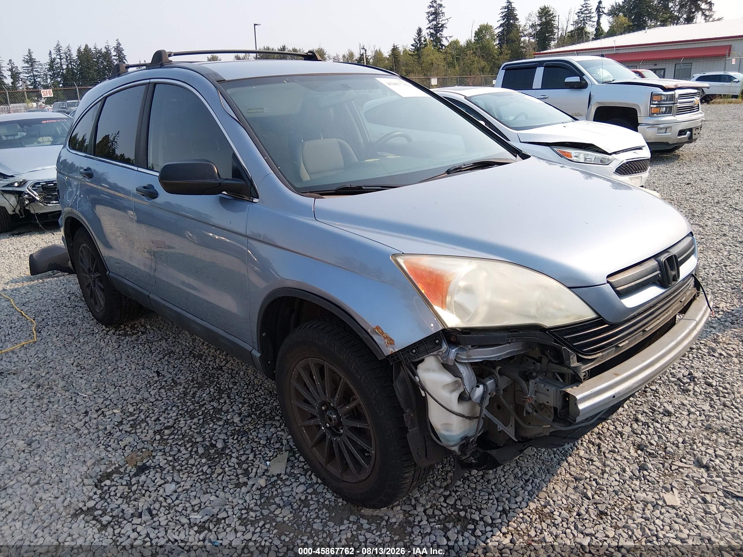 2008 Honda Cr-v Lx Silver vin: 5J6RE48398L029435