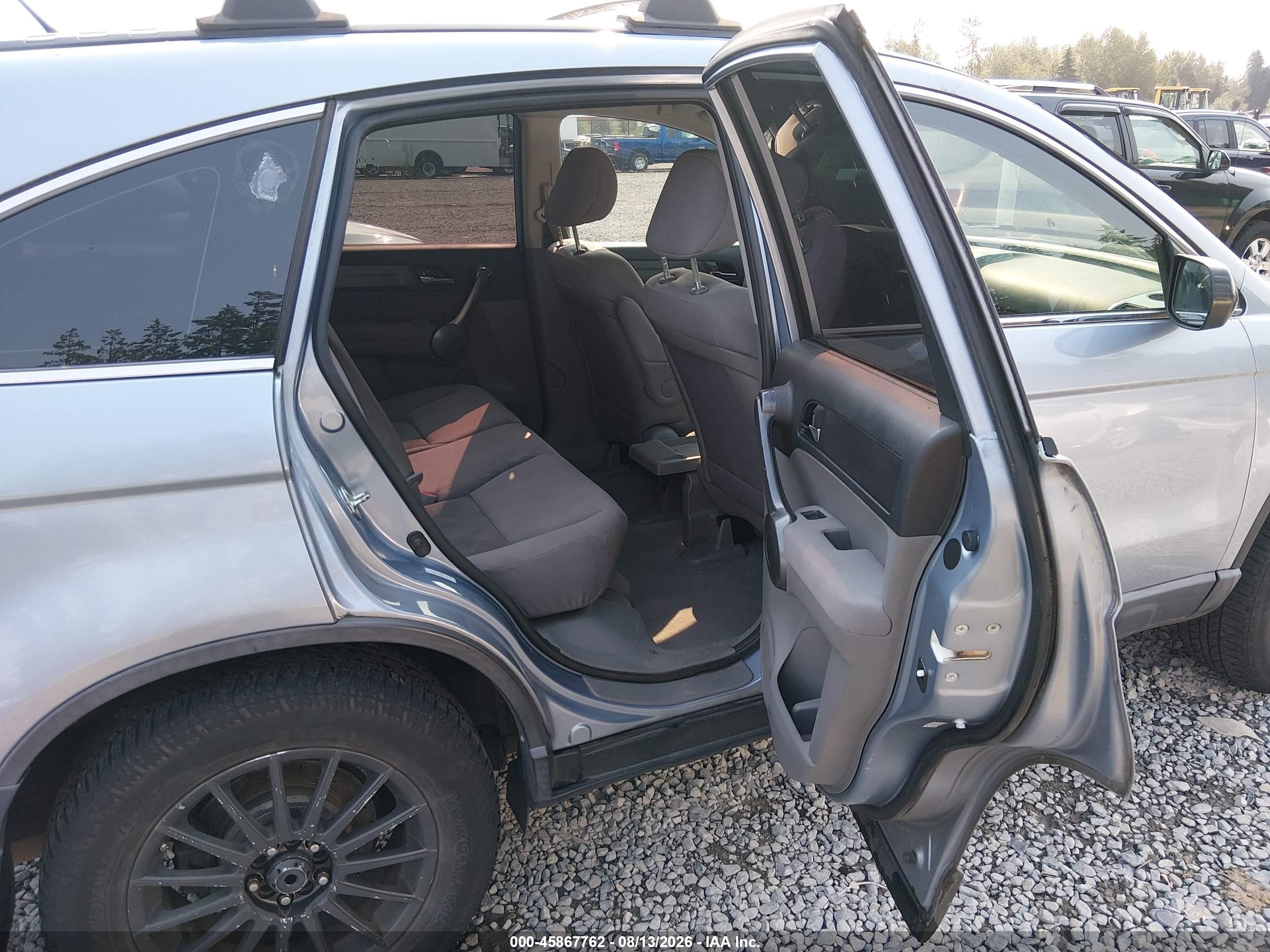 2008 Honda Cr-v Lx Silver vin: 5J6RE48398L029435