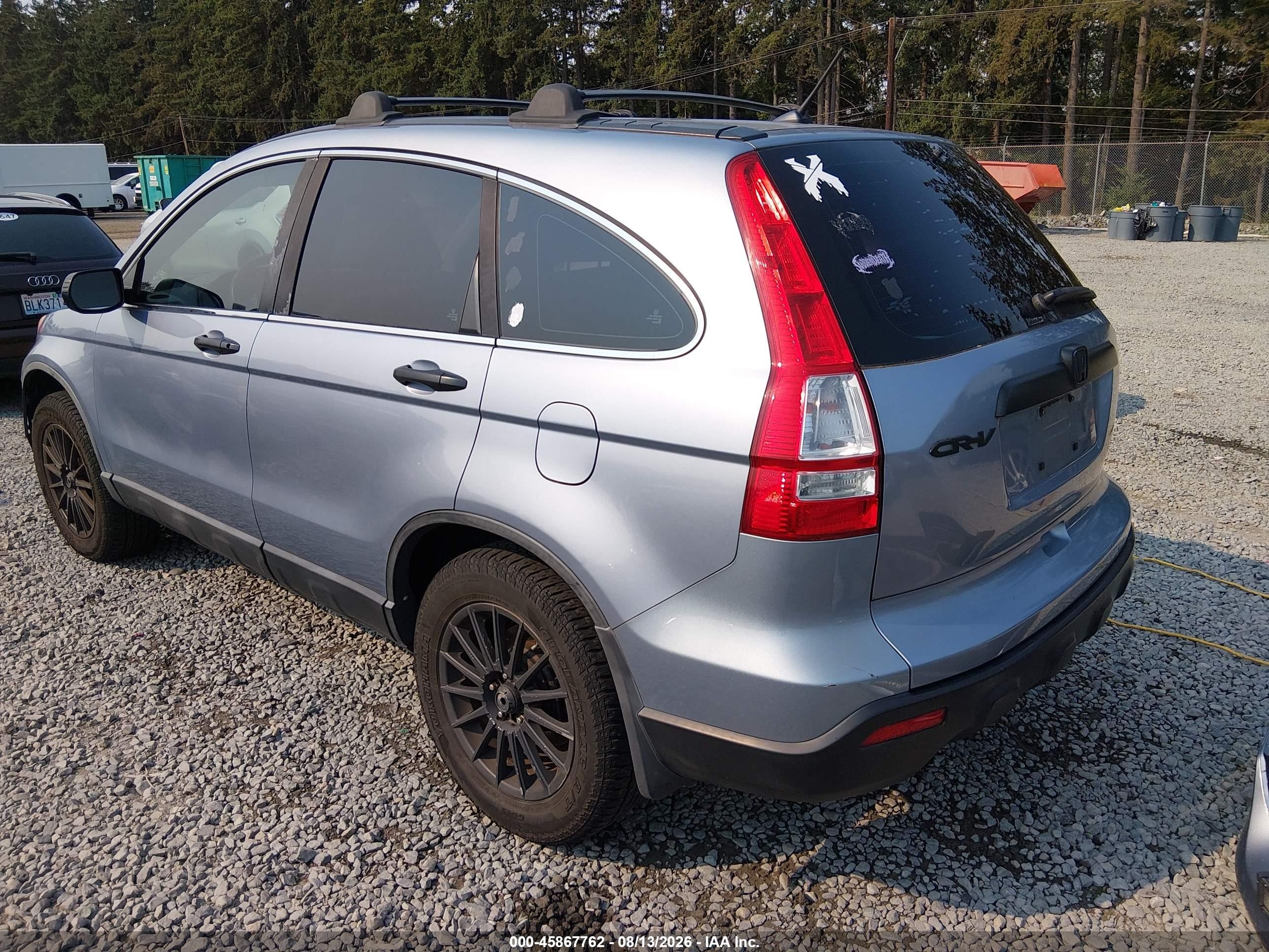 2008 Honda Cr-v Lx Silver vin: 5J6RE48398L029435