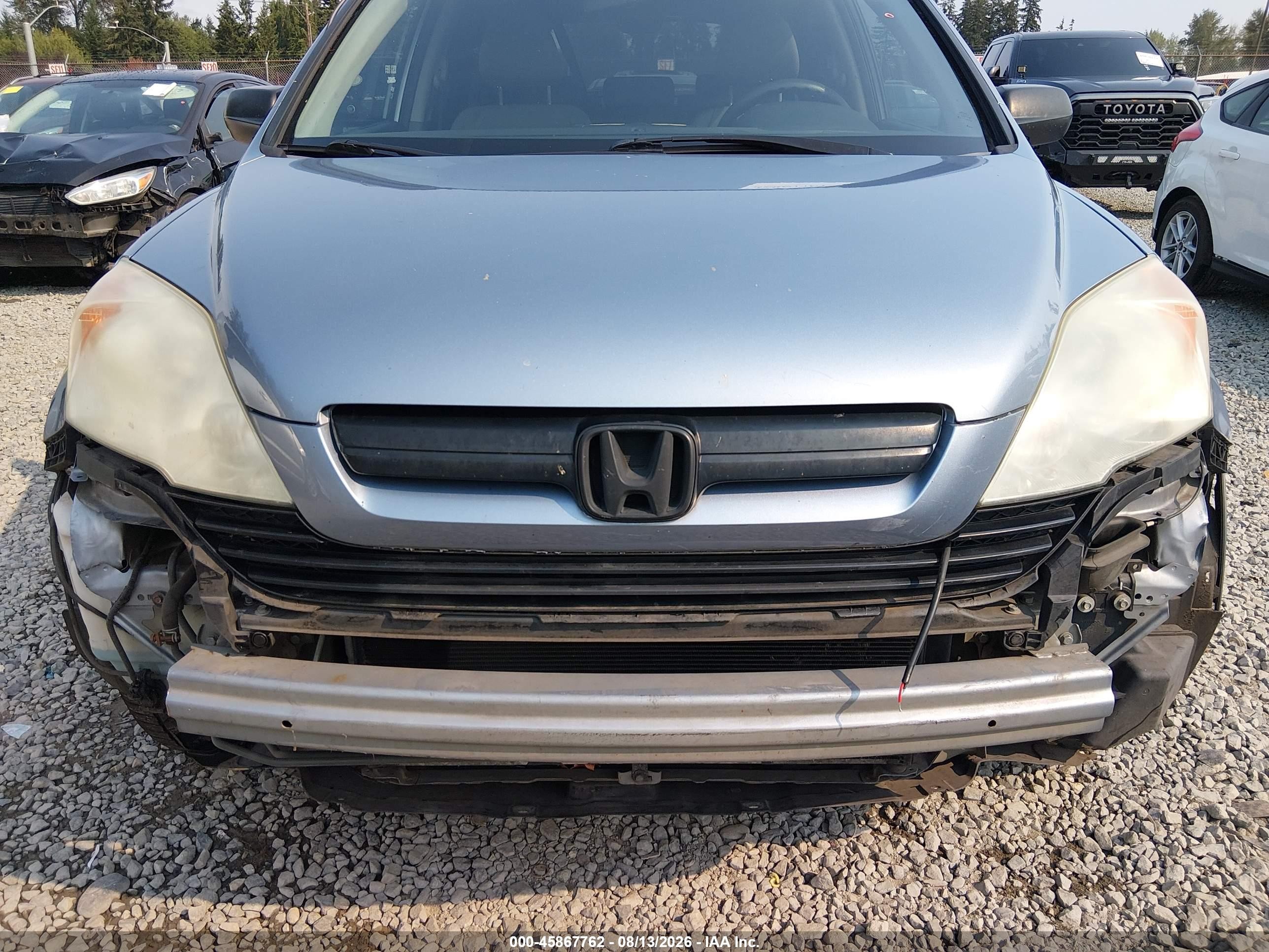 2008 Honda Cr-v Lx Silver vin: 5J6RE48398L029435