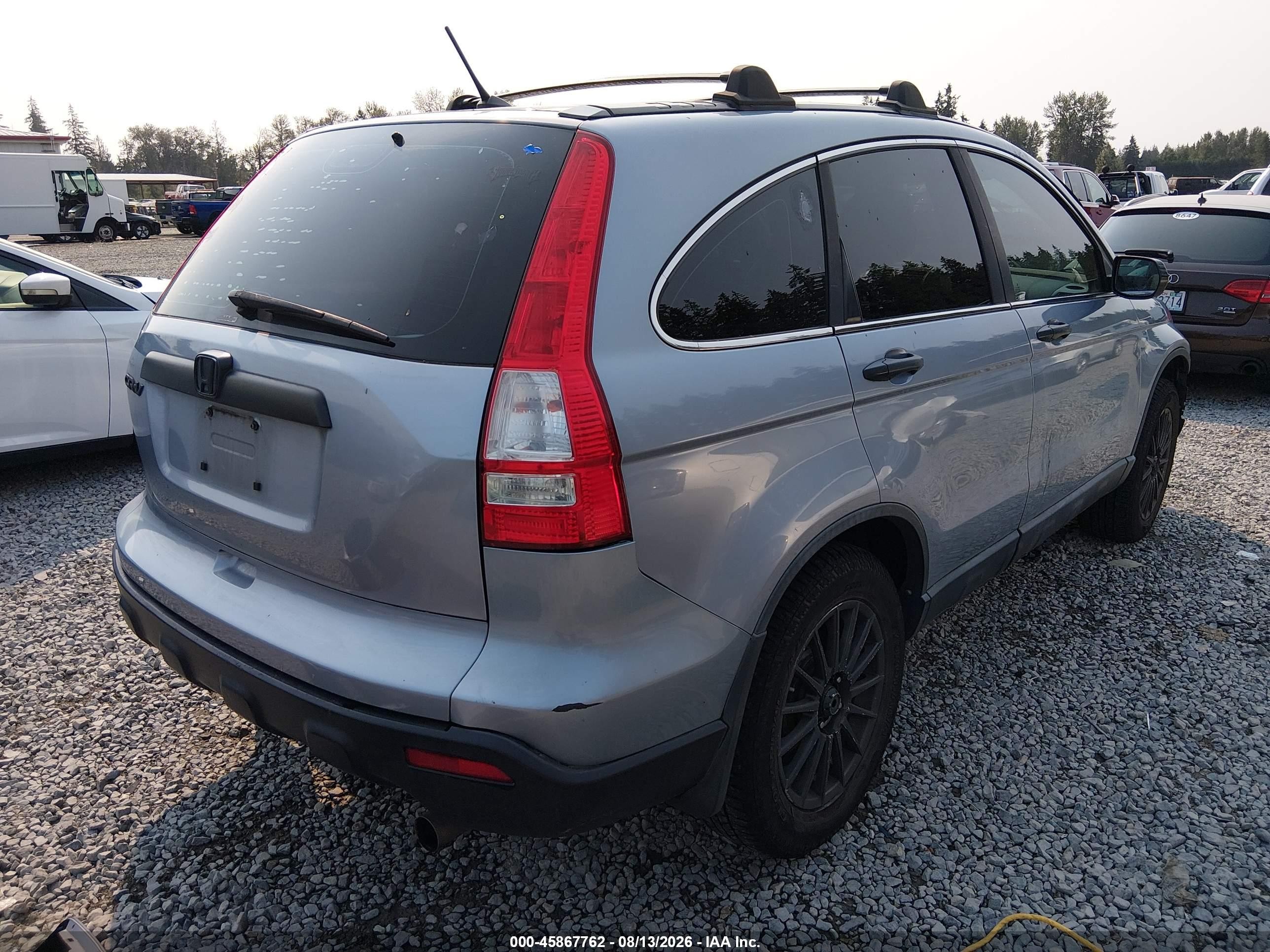 2008 Honda Cr-v Lx Silver vin: 5J6RE48398L029435