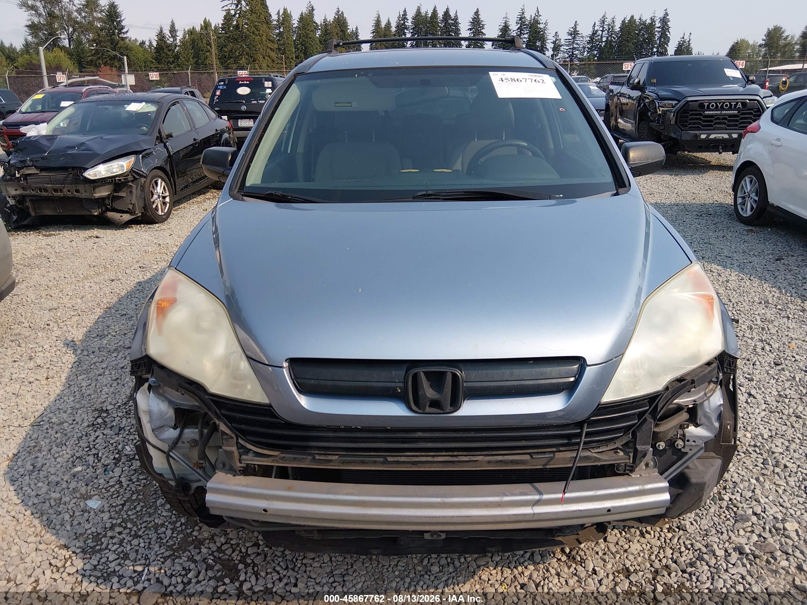 2008 Honda Cr-v Lx Silver vin: 5J6RE48398L029435