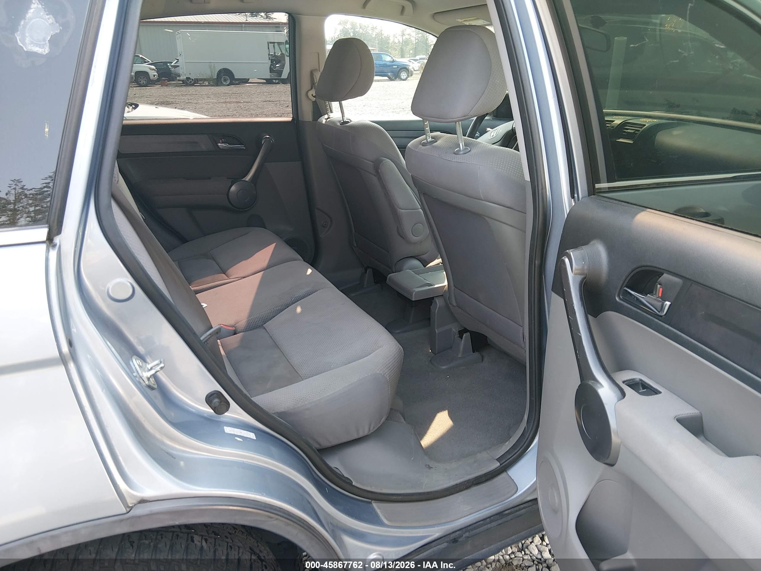 2008 Honda Cr-v Lx Silver vin: 5J6RE48398L029435