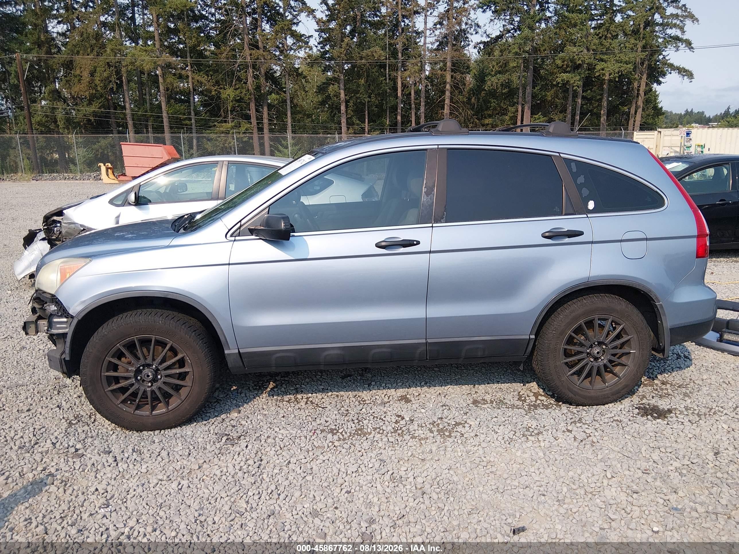 2008 Honda Cr-v Lx Silver vin: 5J6RE48398L029435