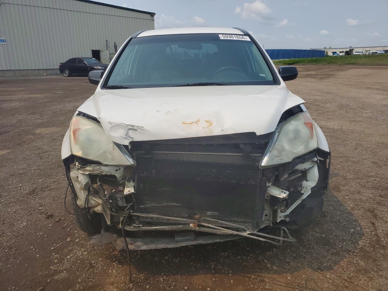 2008 Honda Cr-v Lx White vin: 5J6RE48398L809595