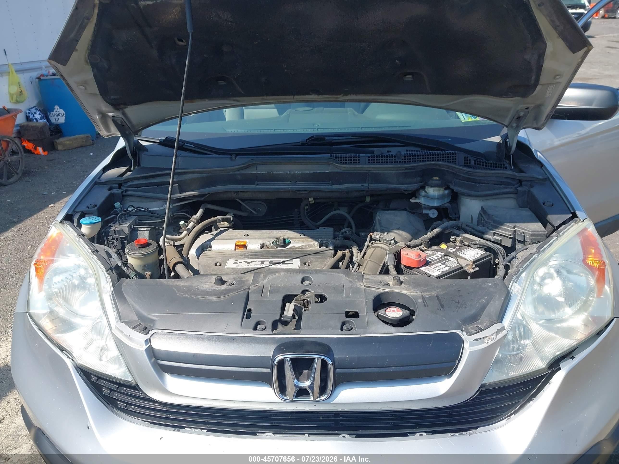 2009 Honda Cr-v Lx Silver vin: 5J6RE48399L013379