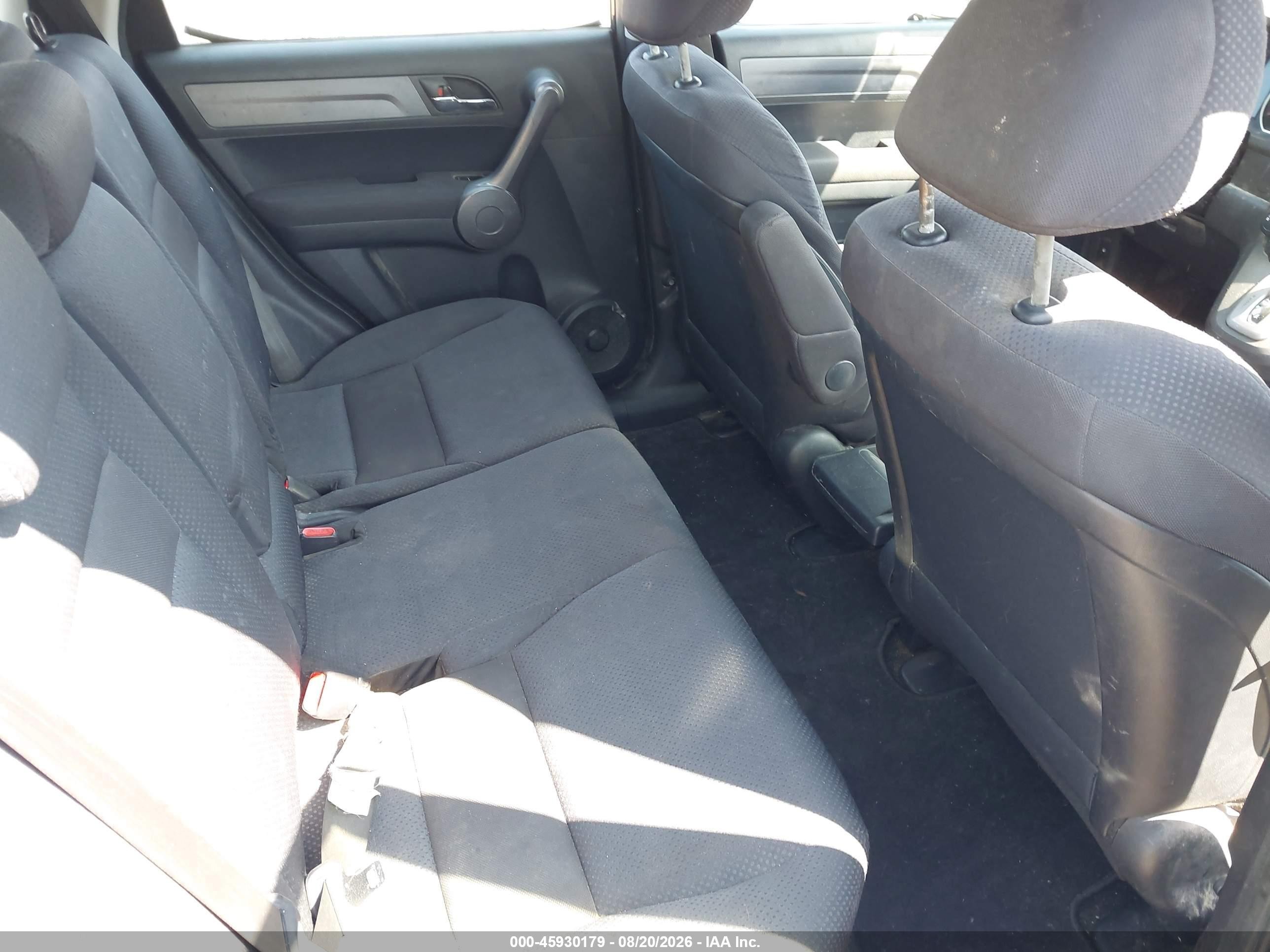 2009 Honda Cr-v Lx Blue vin: 5J6RE48399L045149