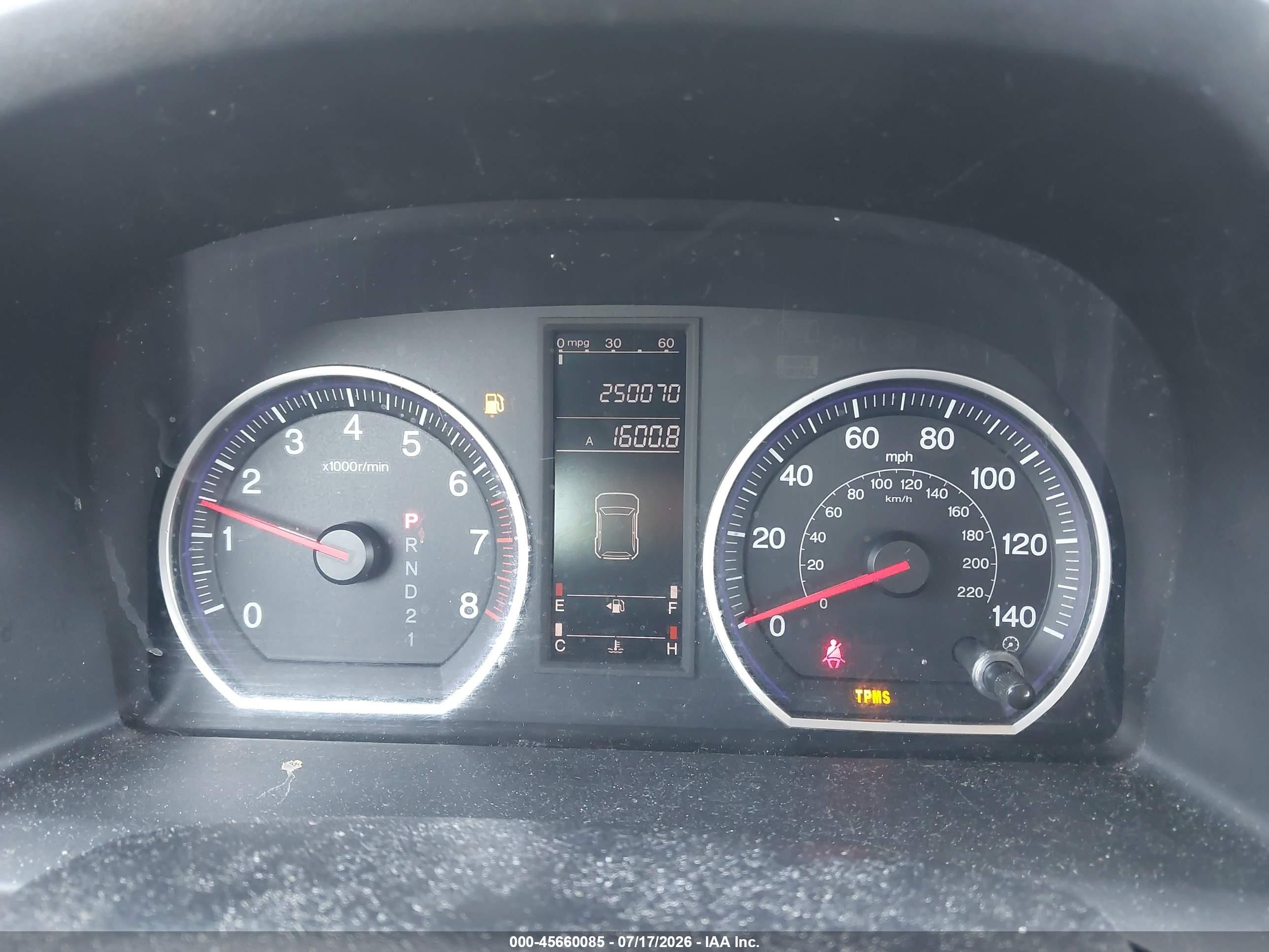 2009 Honda Cr-v Lx Silver vin: 5J6RE48399L065918