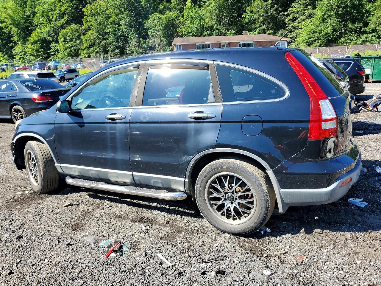 2007 Honda Cr-v Lx Black vin: 5J6RE483X7L009449