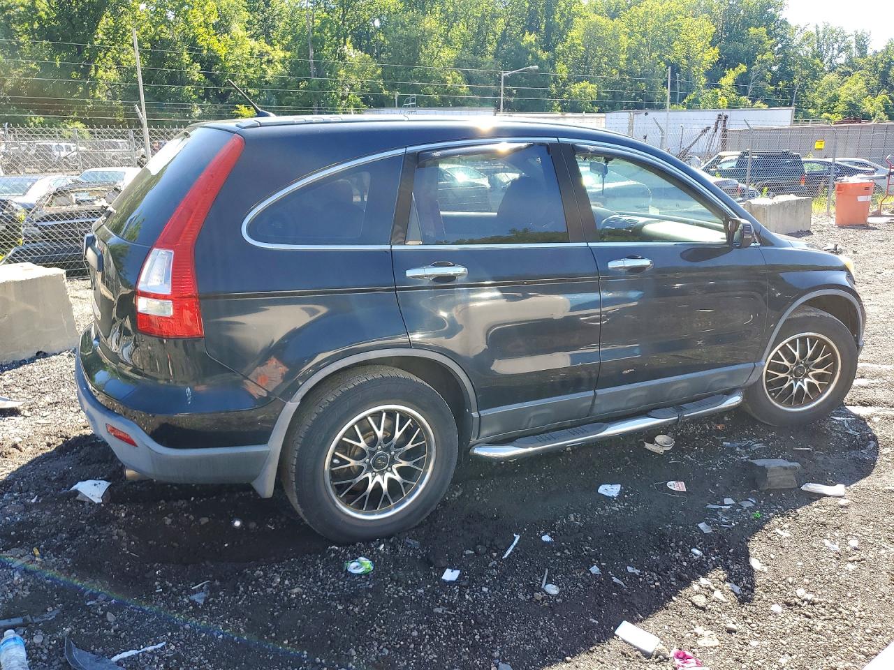 2007 Honda Cr-v Lx Black vin: 5J6RE483X7L009449