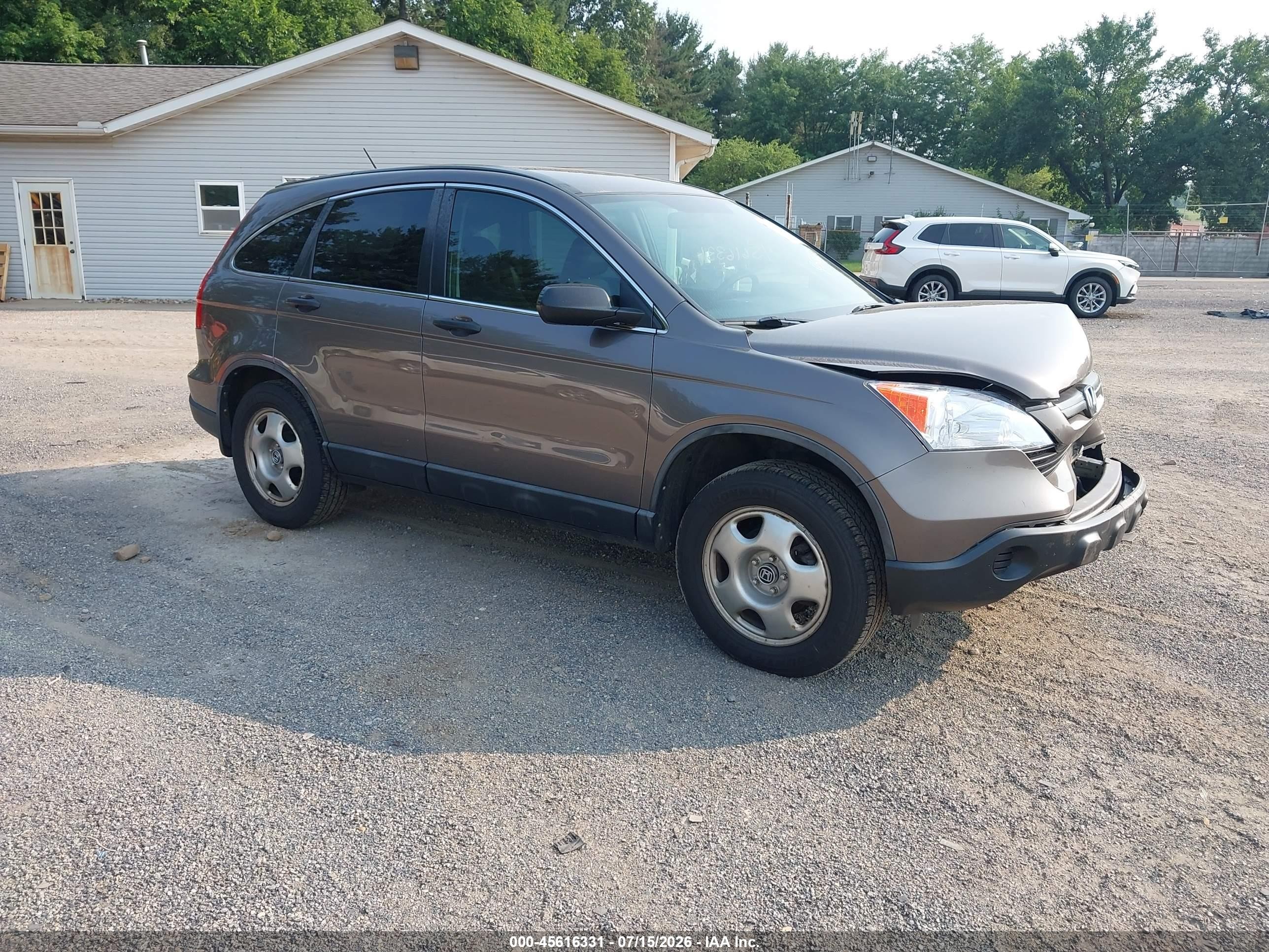 2009 Honda Cr-v Lx Желто-коричневый vin: 5J6RE483X9L015352