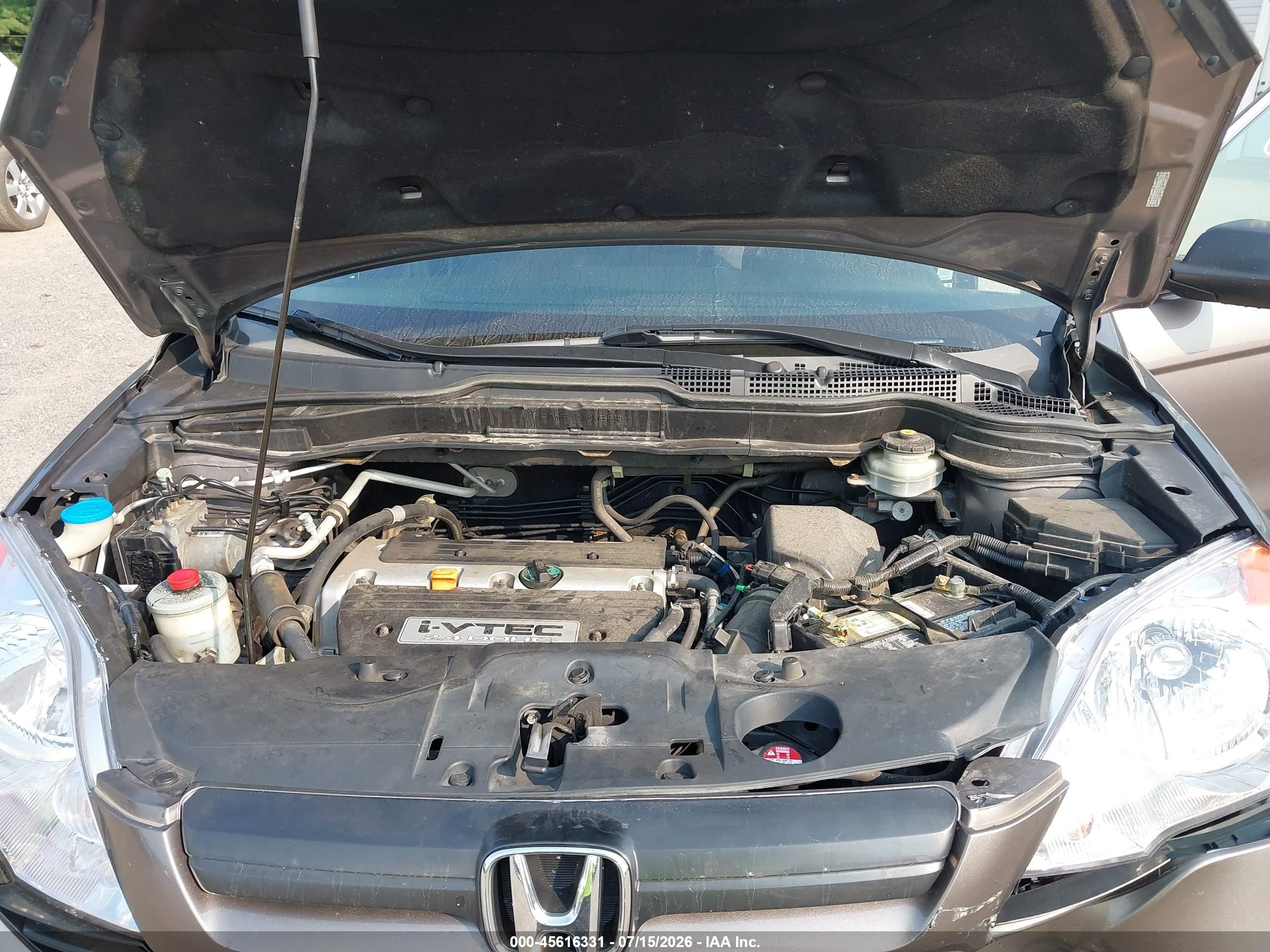2009 Honda Cr-v Lx Желто-коричневый vin: 5J6RE483X9L015352