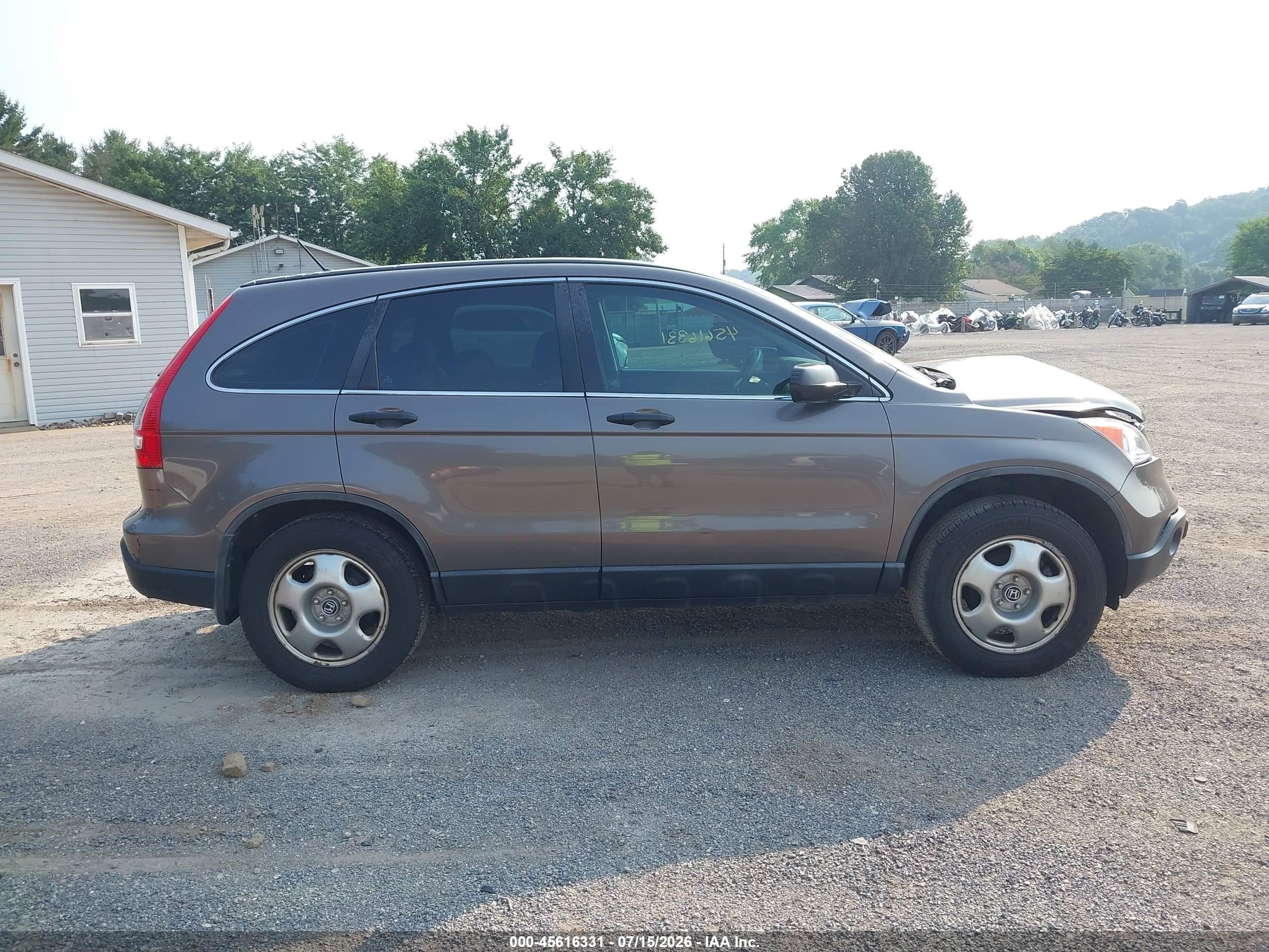 2009 Honda Cr-v Lx Желто-коричневый vin: 5J6RE483X9L015352