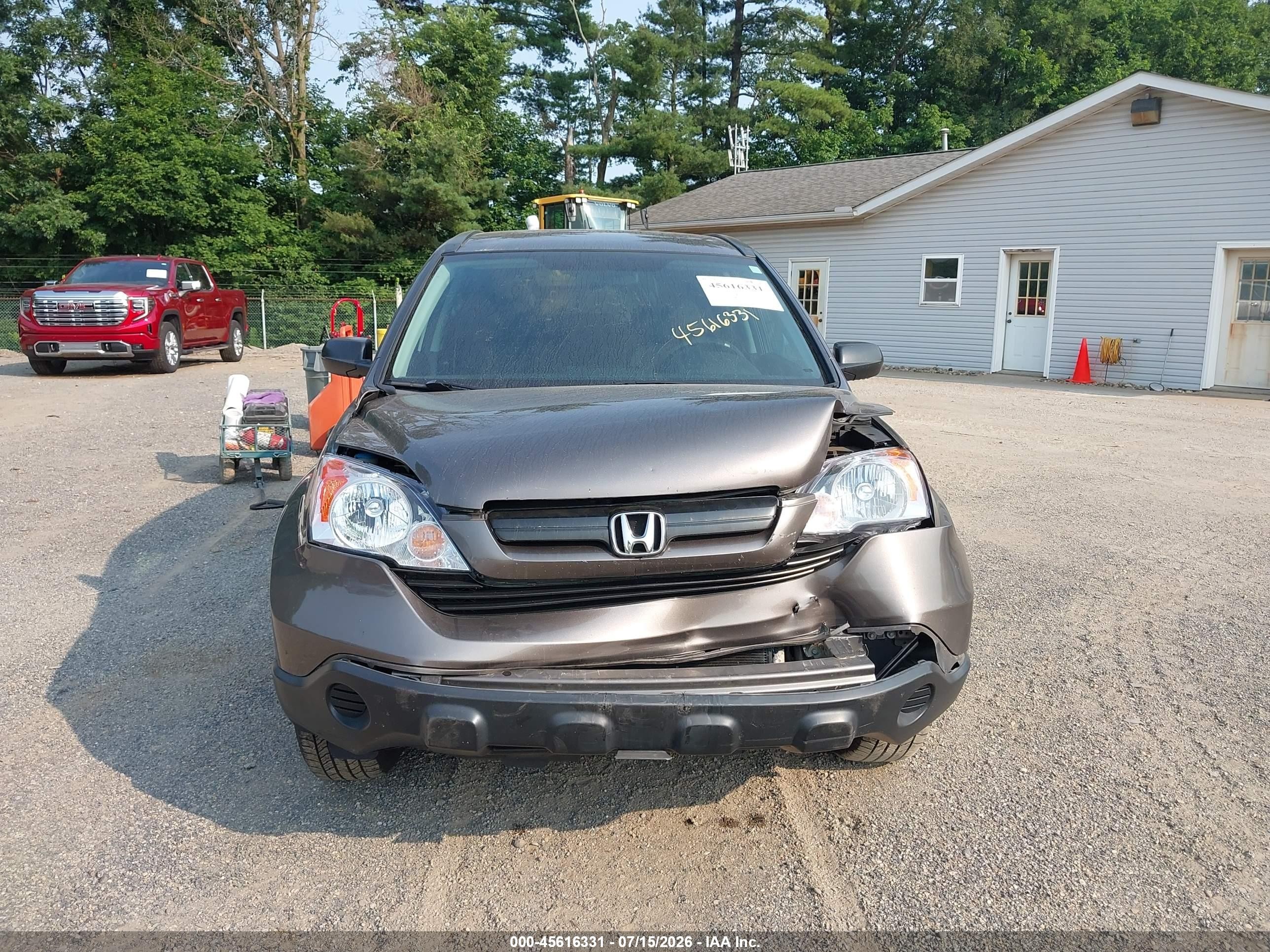 2009 Honda Cr-v Lx Желто-коричневый vin: 5J6RE483X9L015352