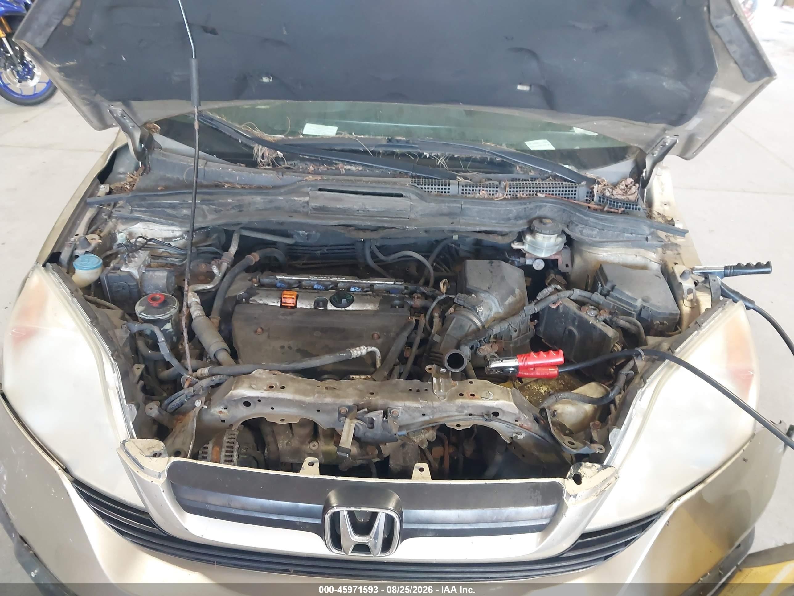 2009 Honda Cr-v Lx Gold vin: 5J6RE483X9L058394