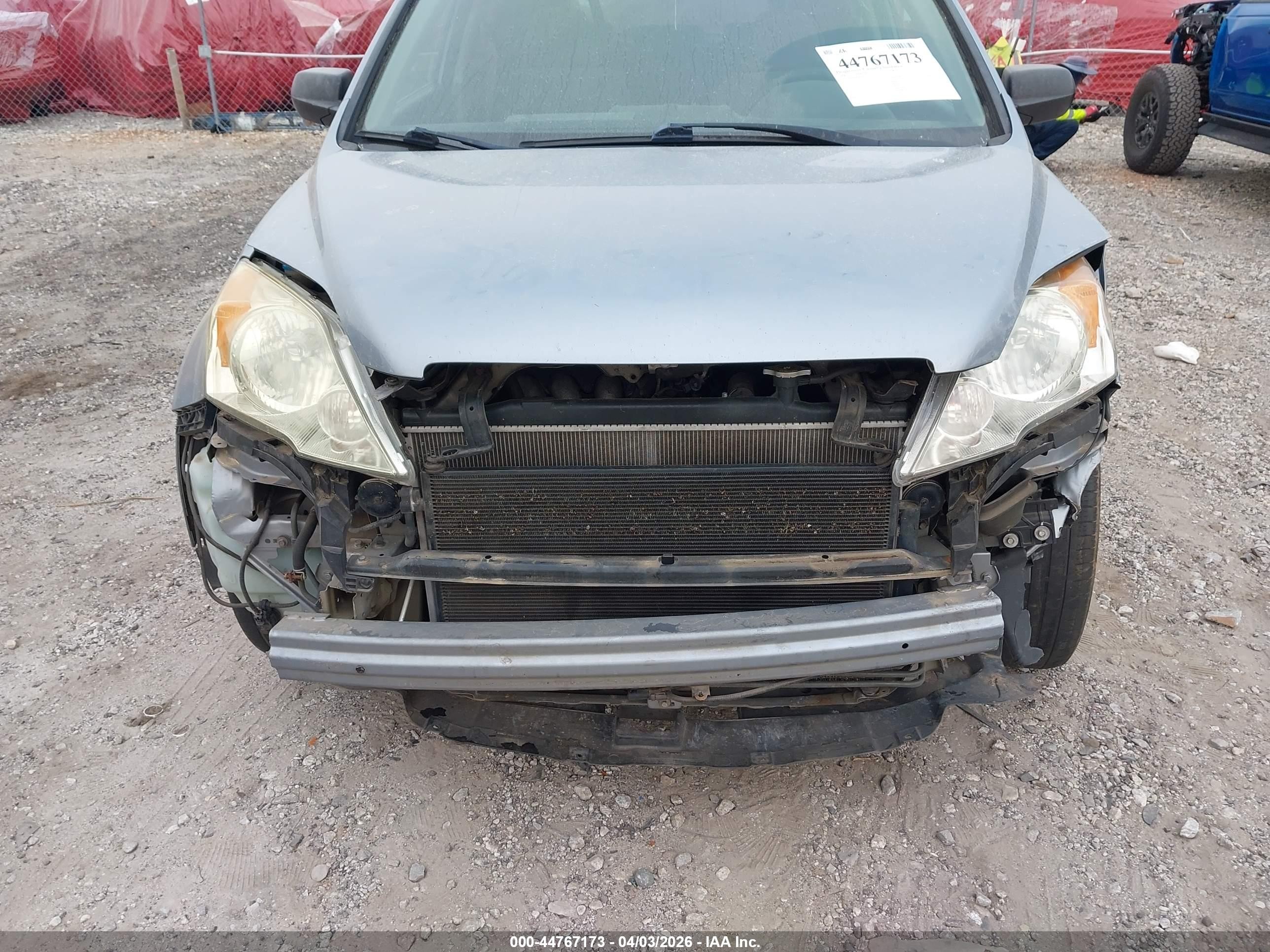 2008 Honda Cr-v Ex Blue vin: 5J6RE48508L035156