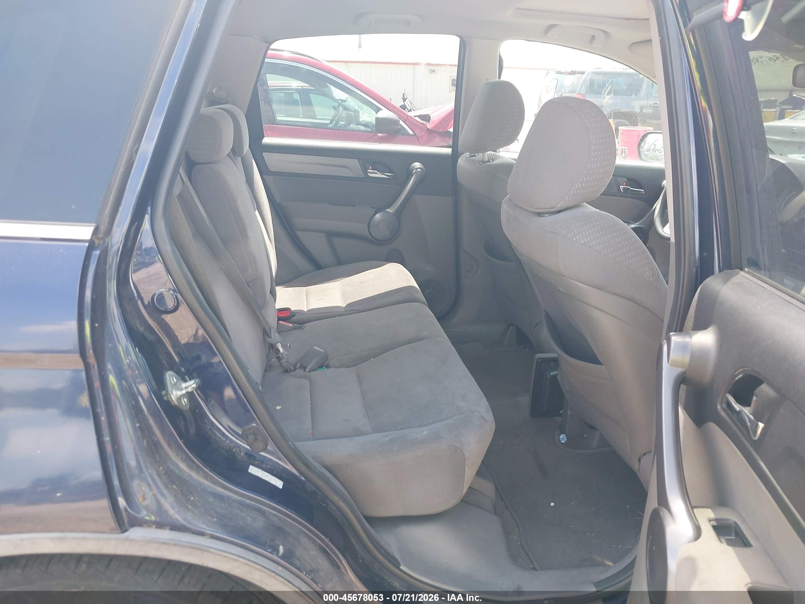 2008 Honda Cr-v Ex Синий vin: 5J6RE48508L043550
