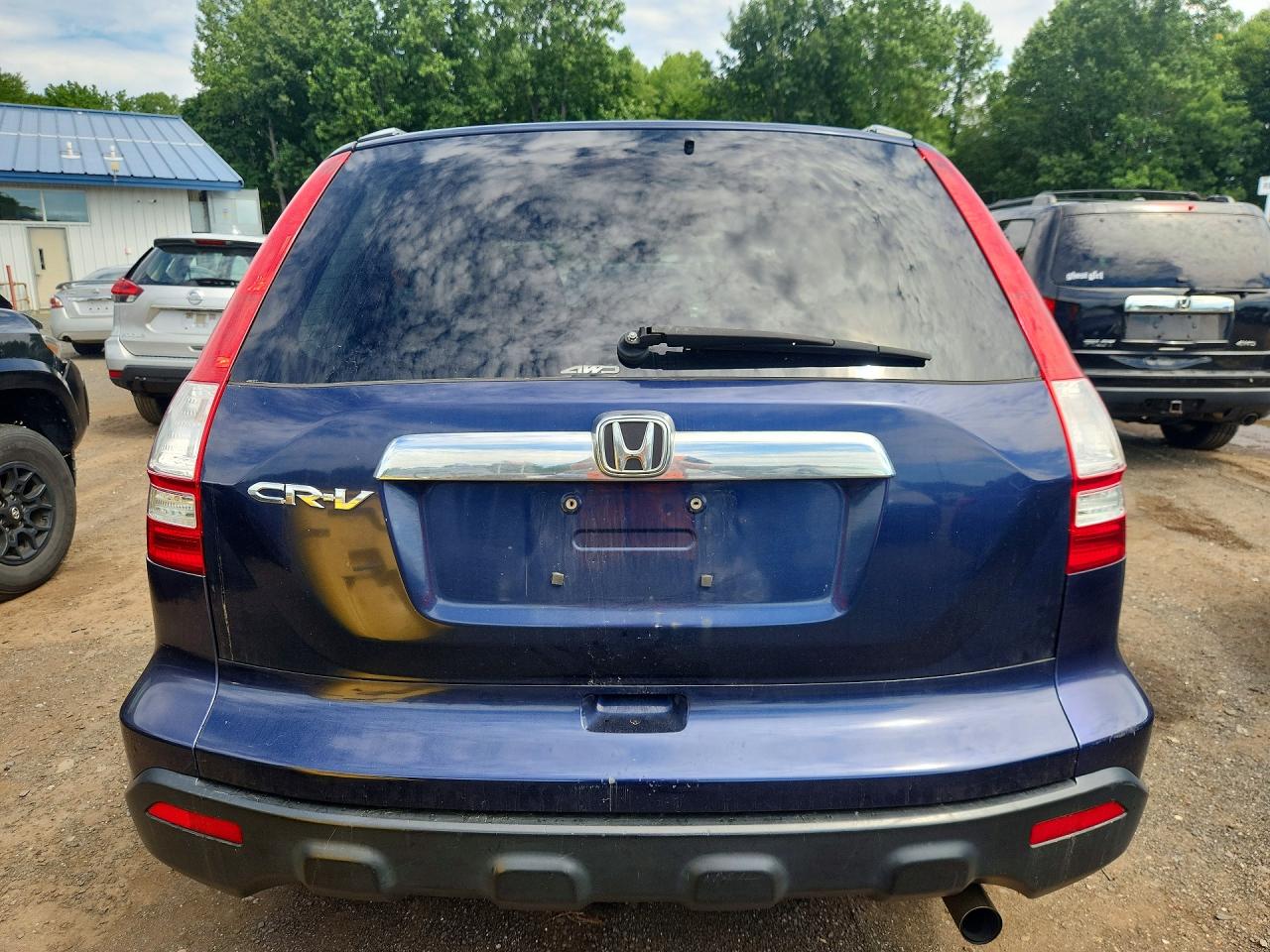 2008 Honda Cr-v Ex Blue vin: 5J6RE48508L047548