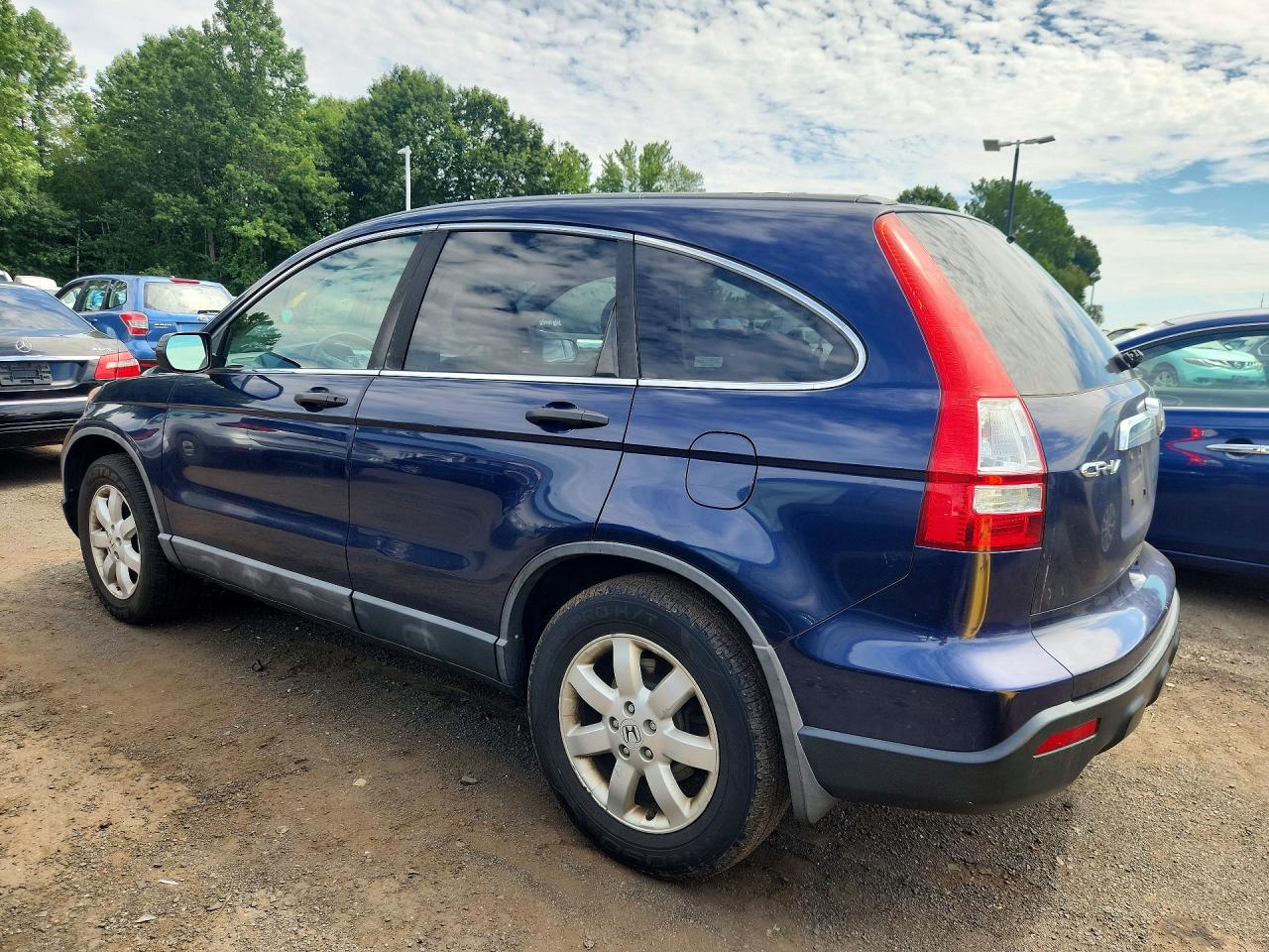 2008 Honda Cr-v Ex Blue vin: 5J6RE48508L047548