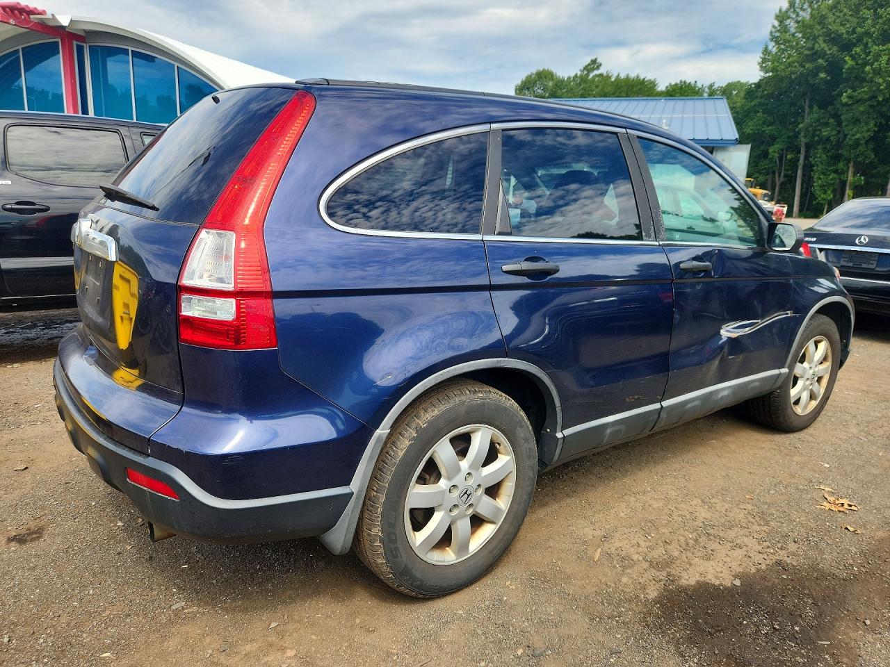 2008 Honda Cr-v Ex Blue vin: 5J6RE48508L047548